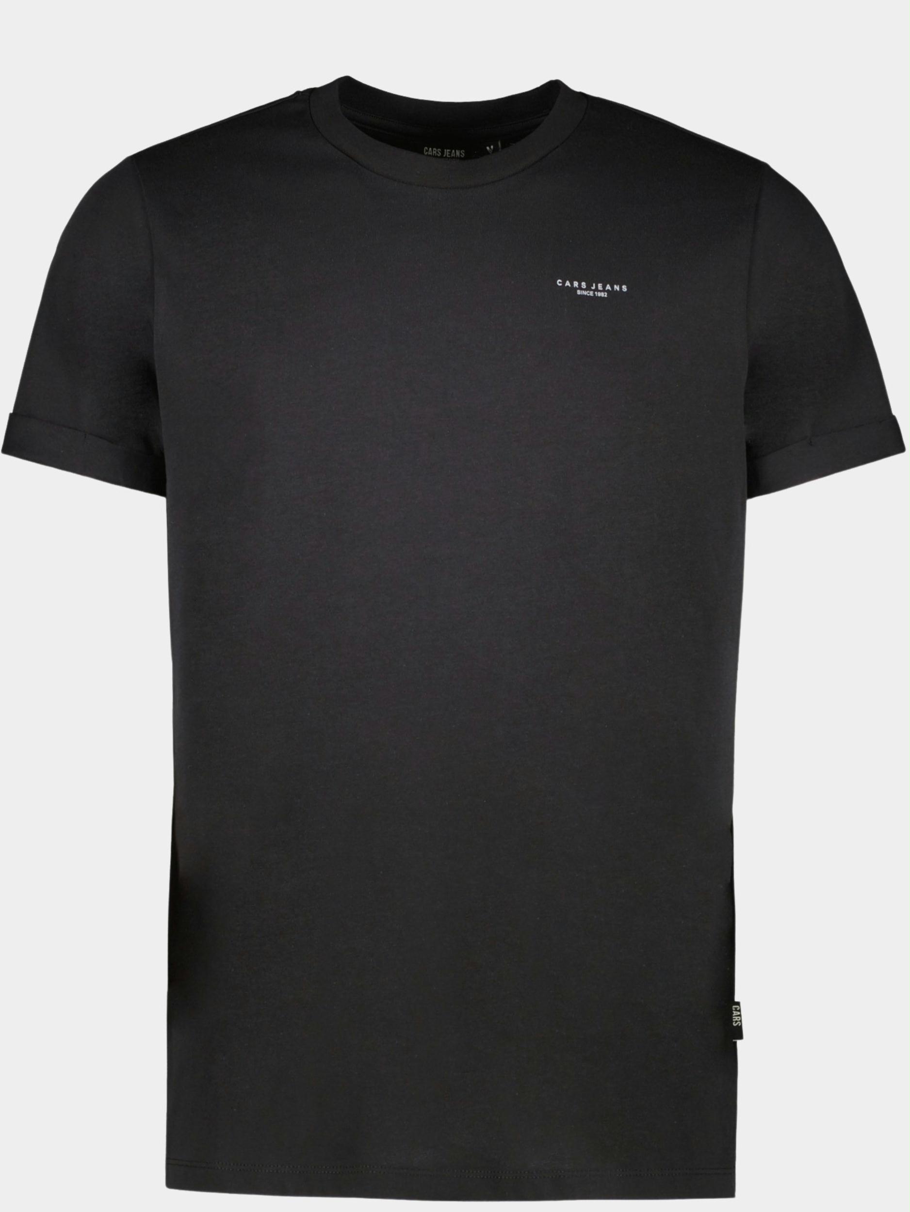 Cars Jeans T-shirt korte mouw Zwart Fester 64437/01