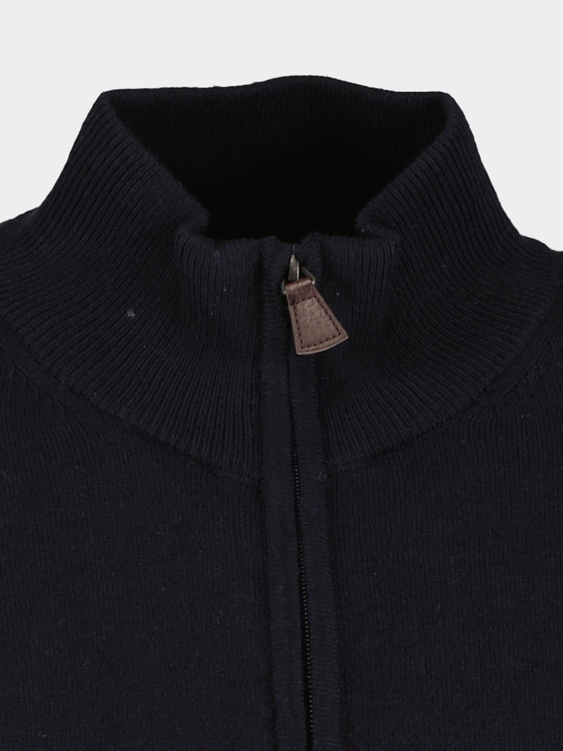 Bos Bright Blue Vest Blauw Cardigan 3017900/205