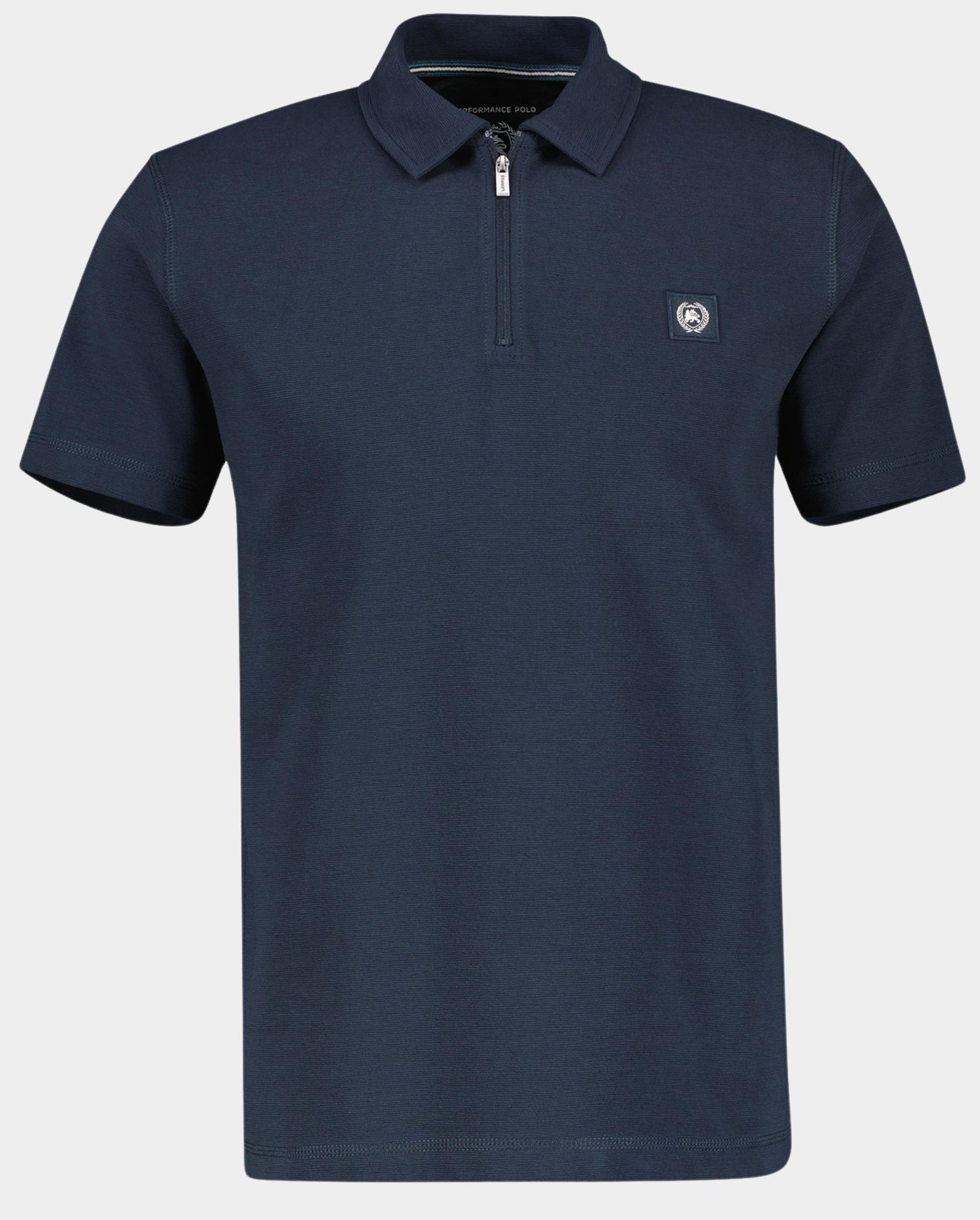 Lerros Polo korte mouw Blauw POLO 1/2 ARM 2443233/485 CLASSIC NAVY