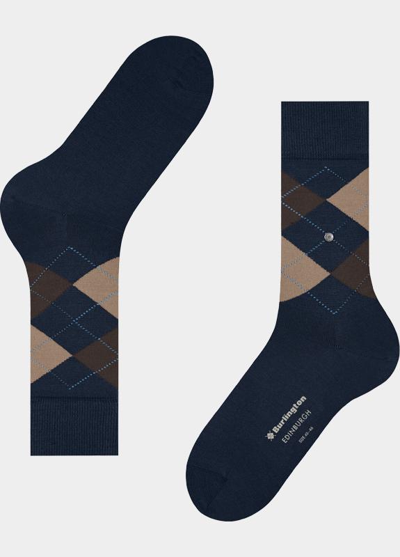 Falke Sokken Blauw Edinburgh SO 21125/6121