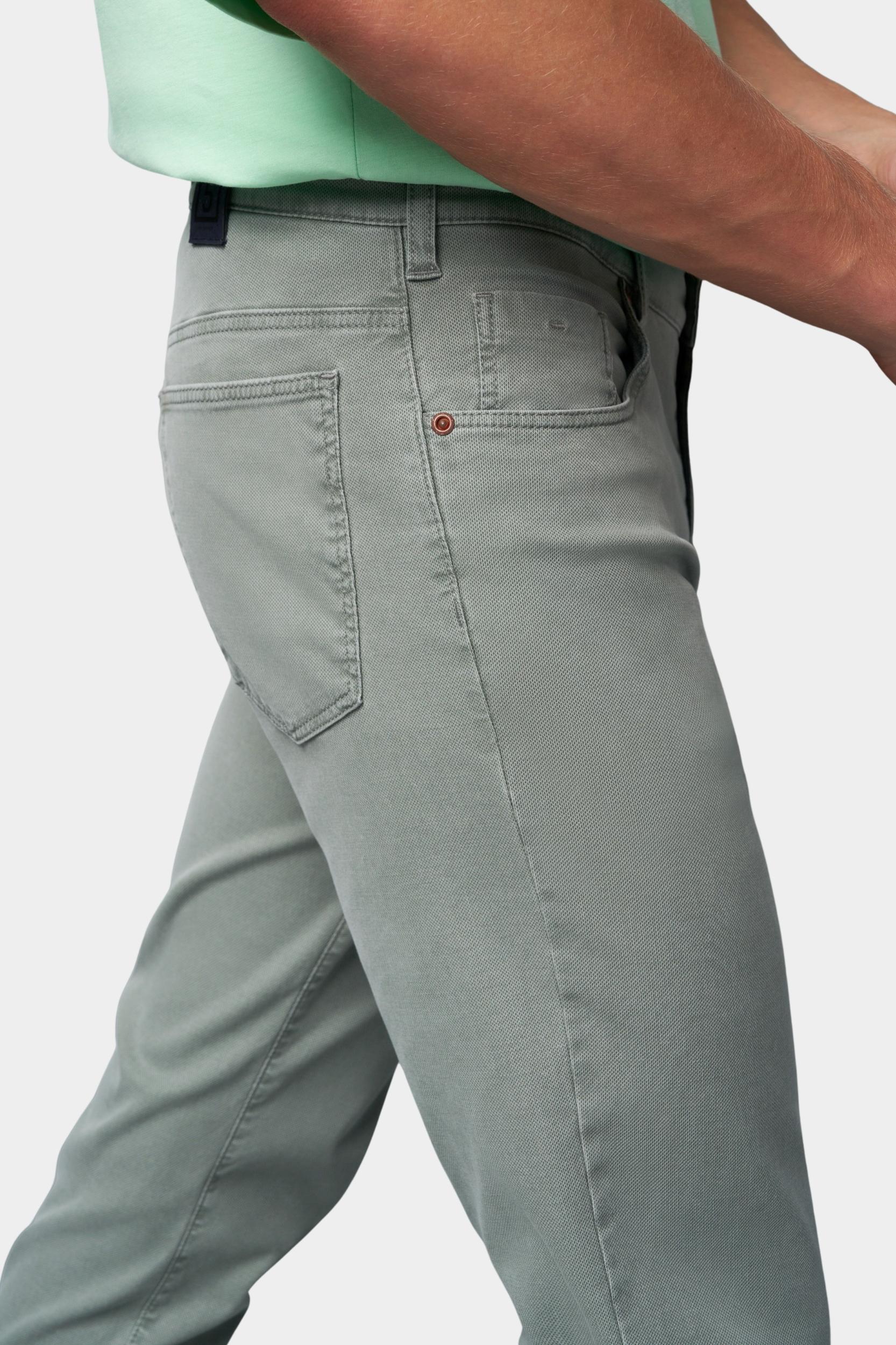 Meyer Katoenen Broek Groen SLIM Art.9-6186 3619618600/24