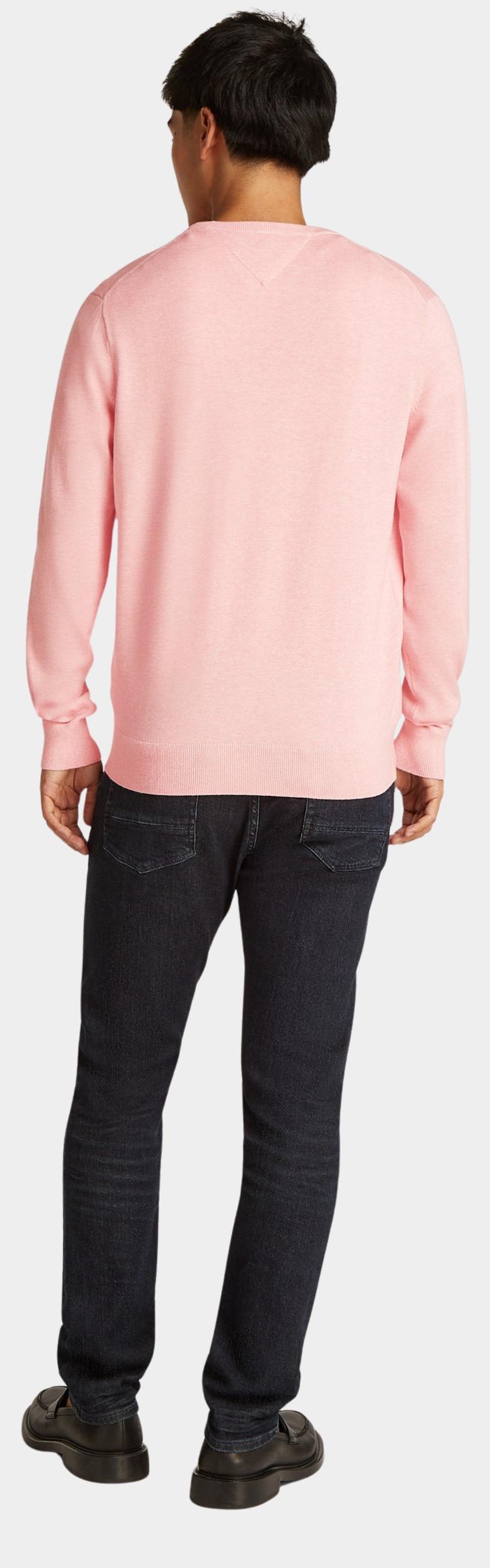 Tommy Hilfiger Pullover Roze Essential SSNL Cotton Crew Nec MW0MW39999/TZJ