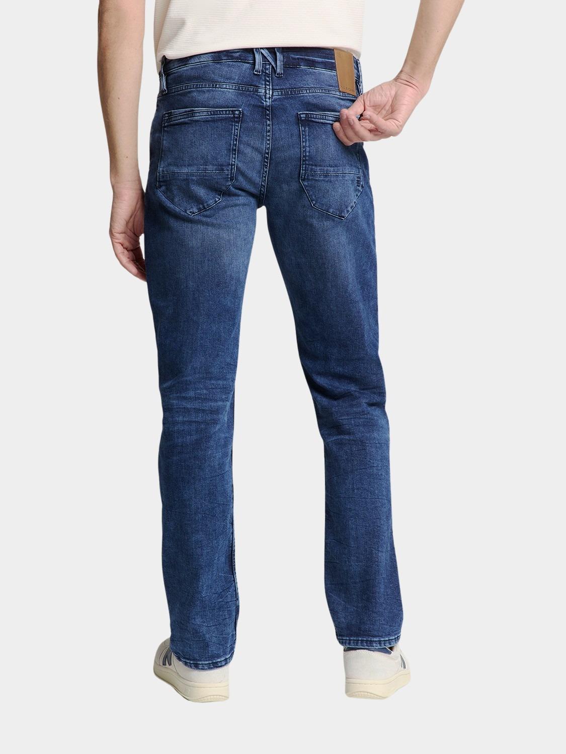 No Excess 5-Pocket Jeans Blauw Denim, Relaxed Fit 715, Stone N715D96N3/228
