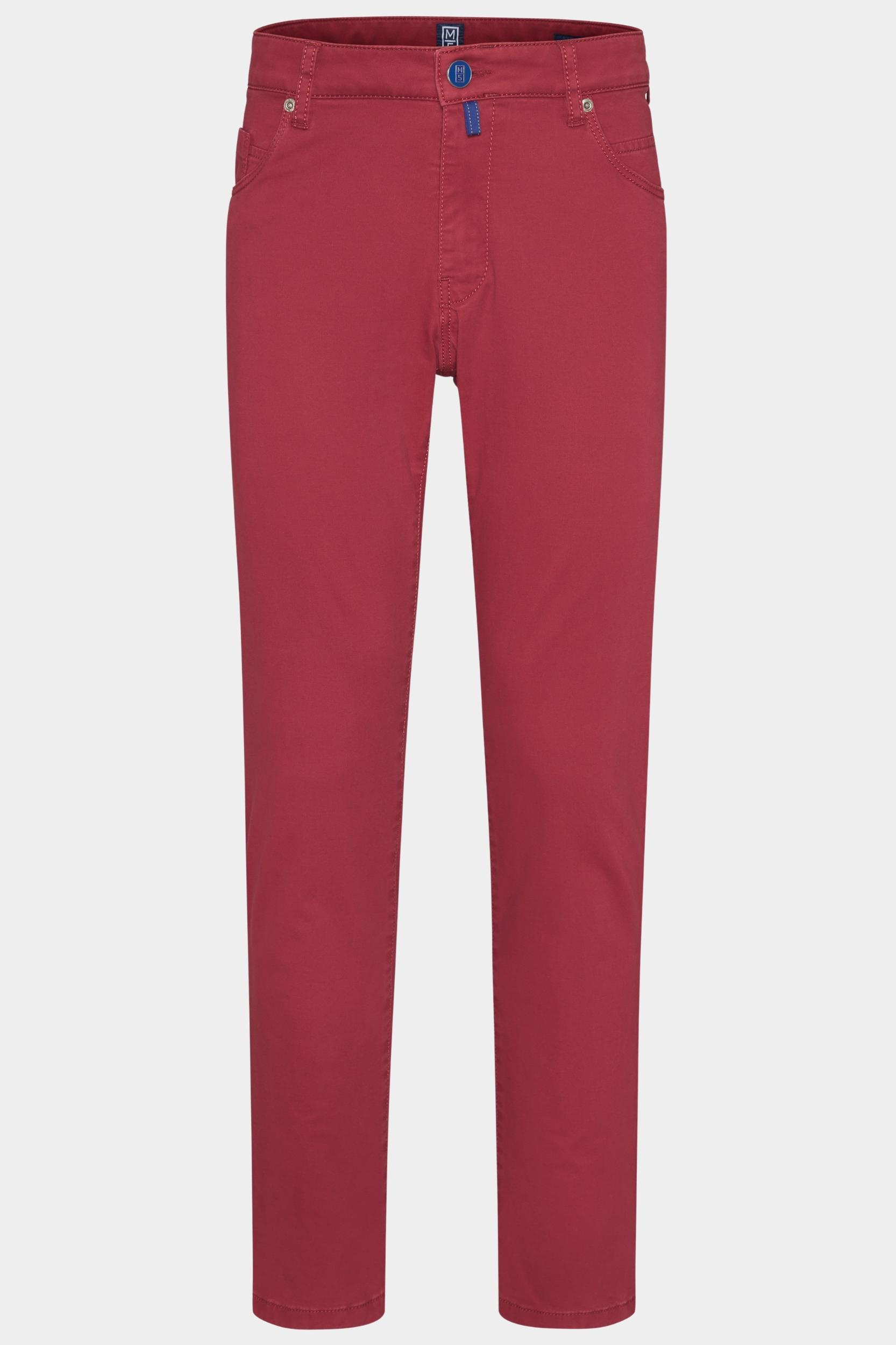 Meyer Katoenen Broek Rood SLIM Art.9-6172 3619617200/55