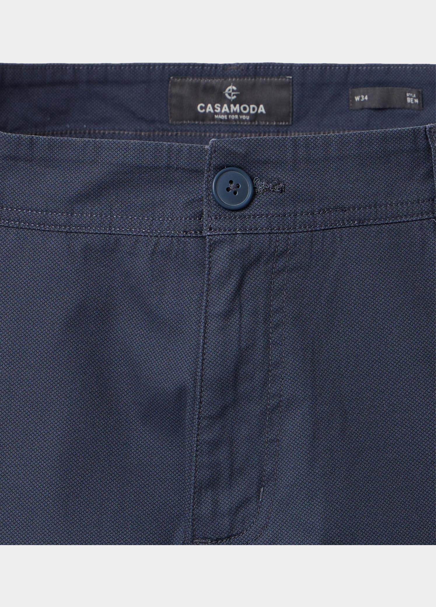 Casamoda Korte Broek heren Blauw Cargo Bermuda 126530061/143