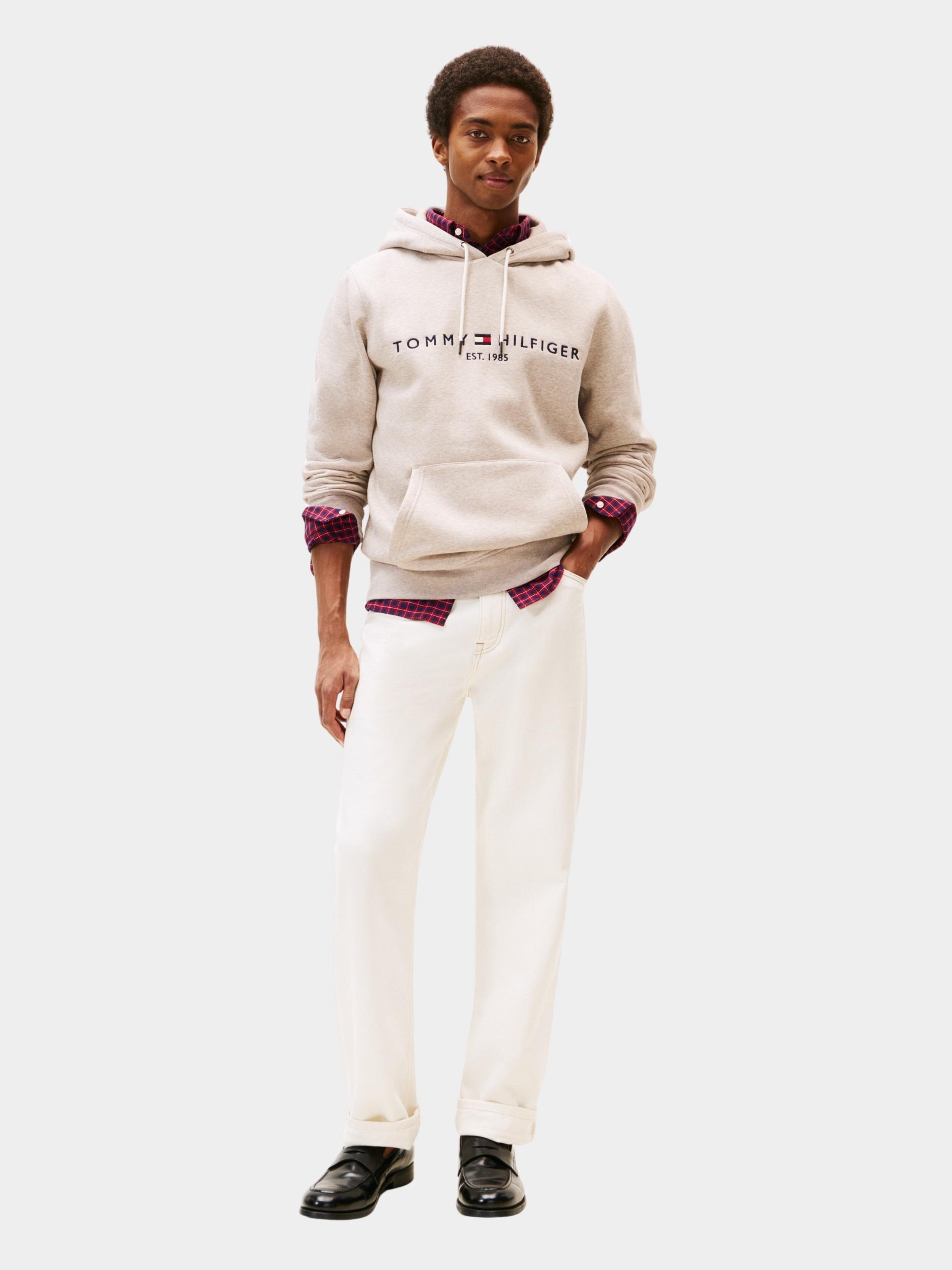 Tommy Hilfiger Hoodie Beige TOMMY LOGO HOODY MW0MW11599/H01