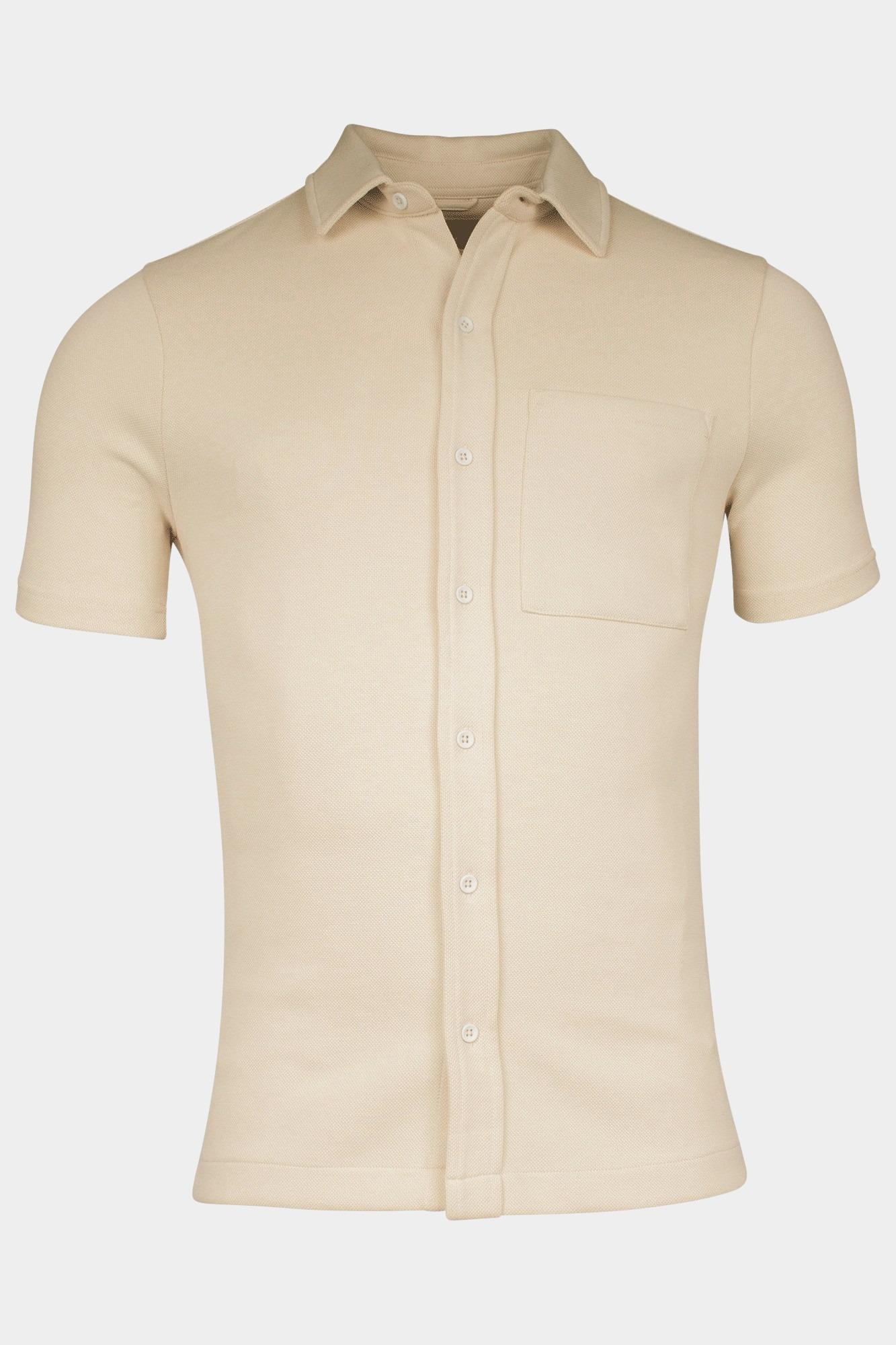 Giordano Casual hemd korte mouw Wit Puglia short sleeve shirt Dou 516070/81