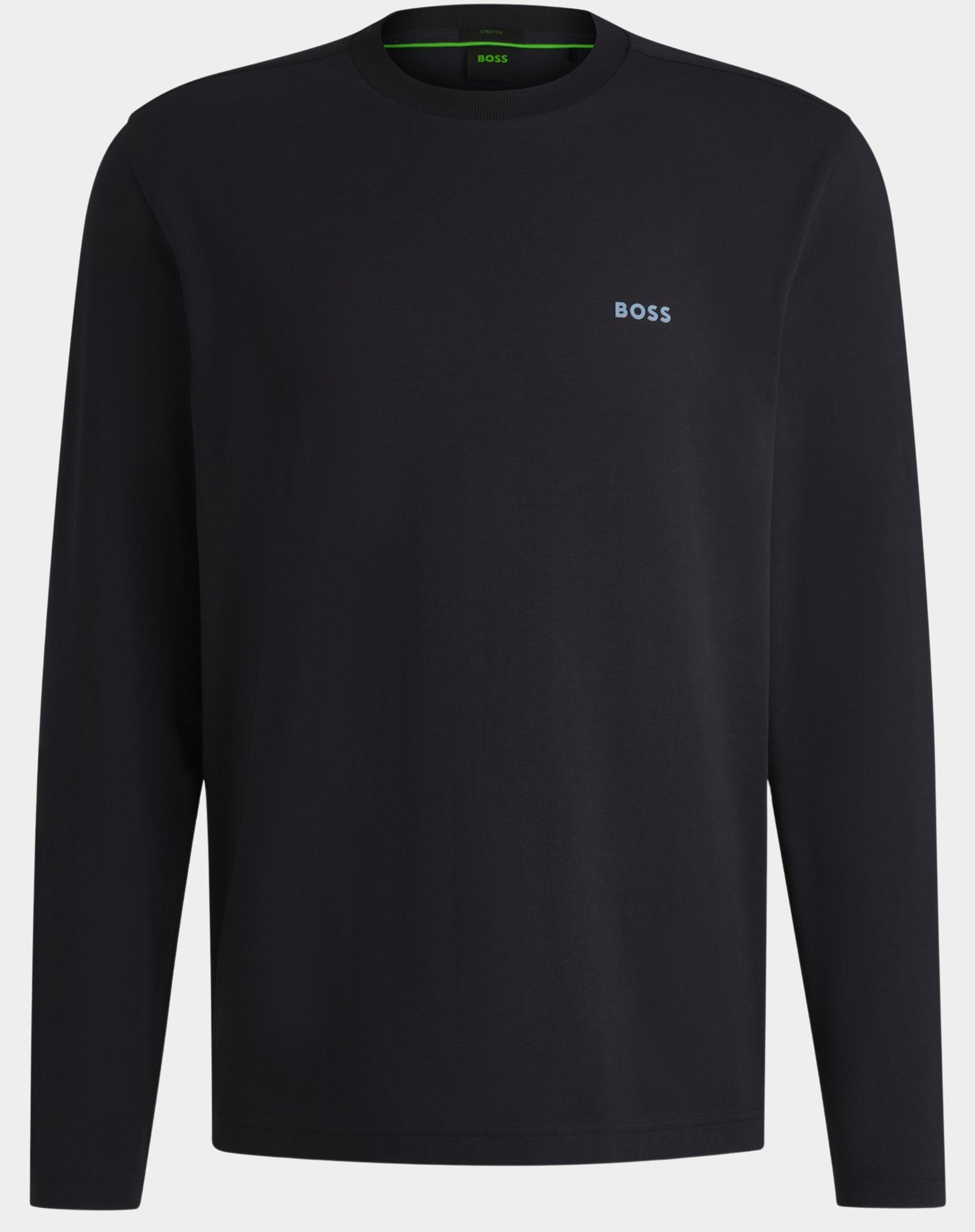 BOSS Green T-shirt korte mouw Blauw Tee 10256064 01 50506373/405