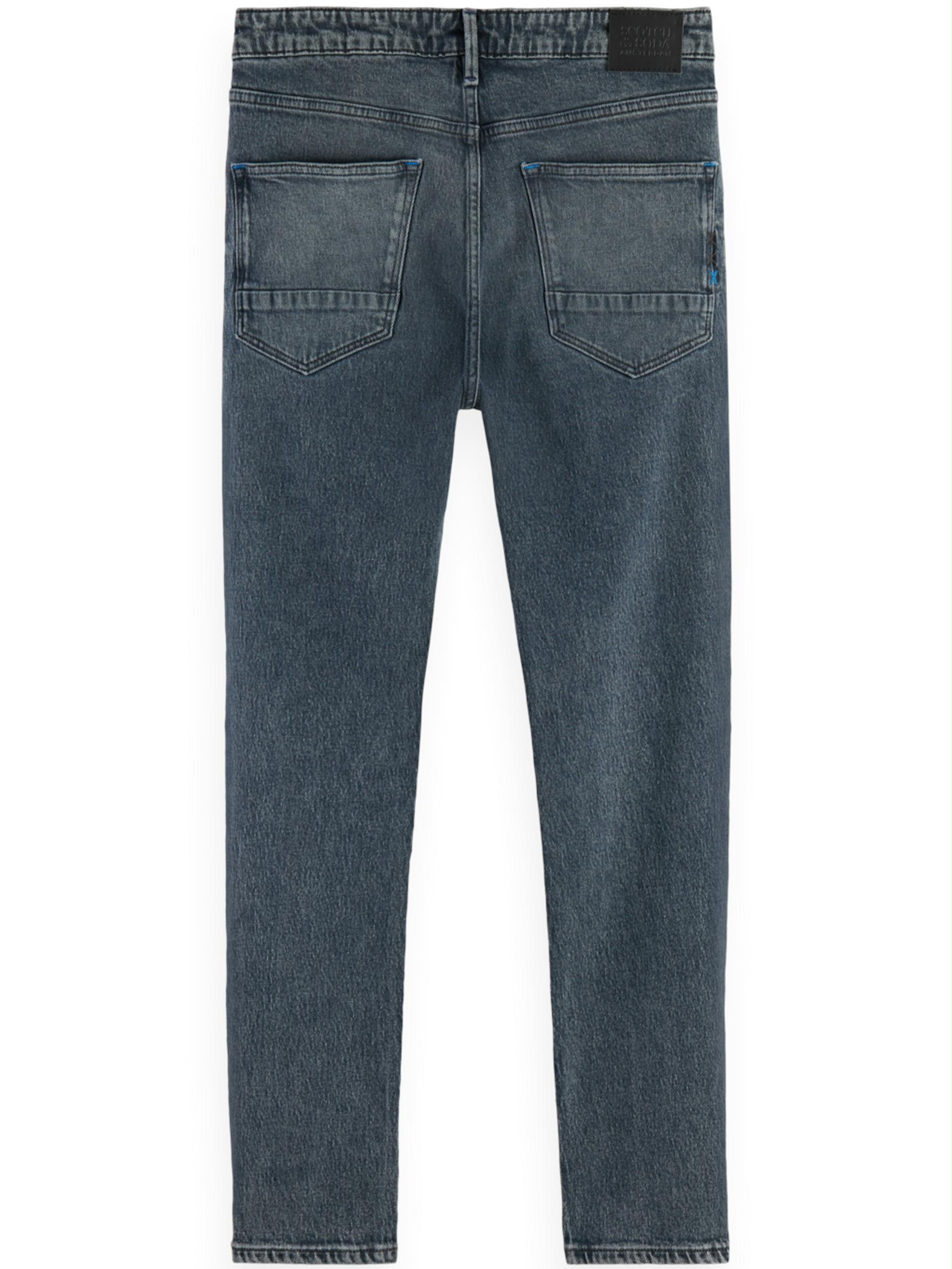 Scotch & Soda 5-Pocket Jeans Blauw Skim Skinny Jeans - Evolution 169983/1031