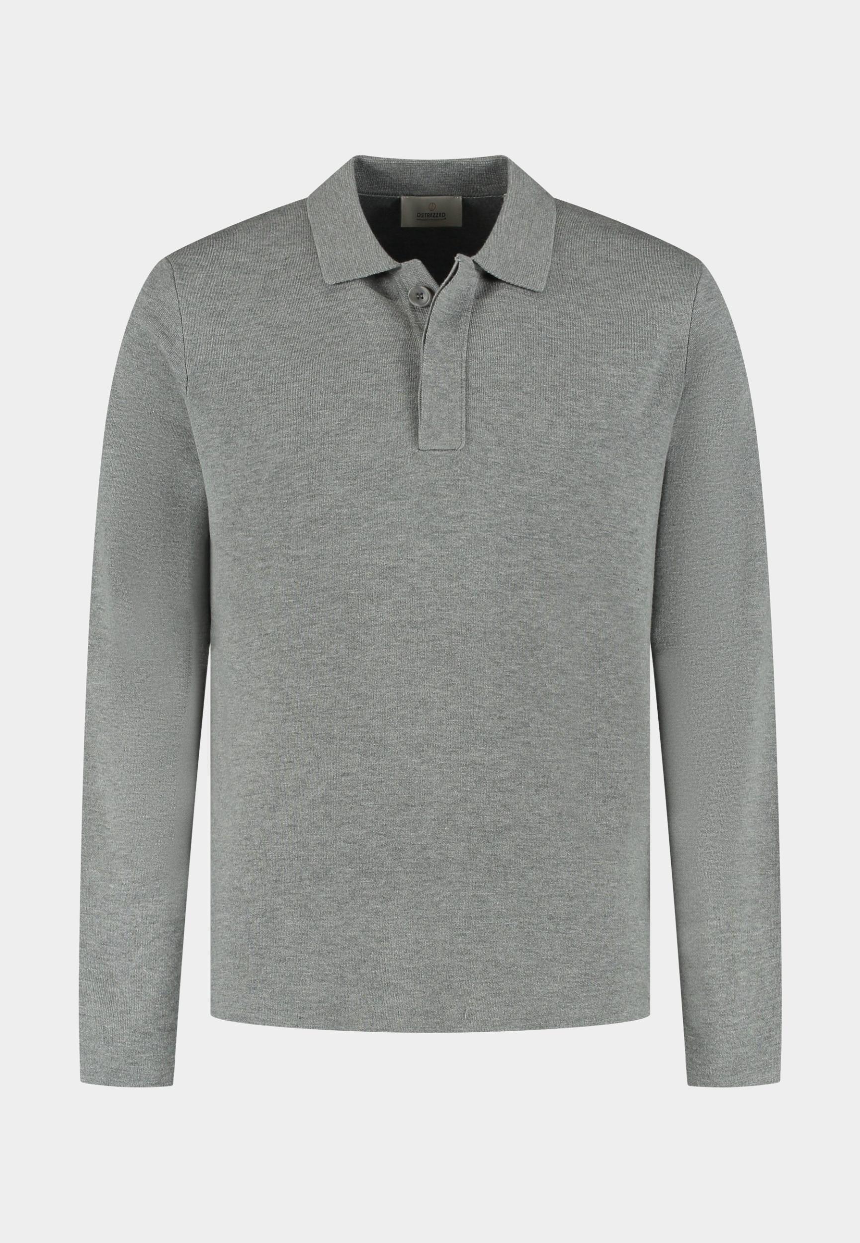 Dstrezzed Polo lange mouw Grijs DS_Chev Polo 405928/831