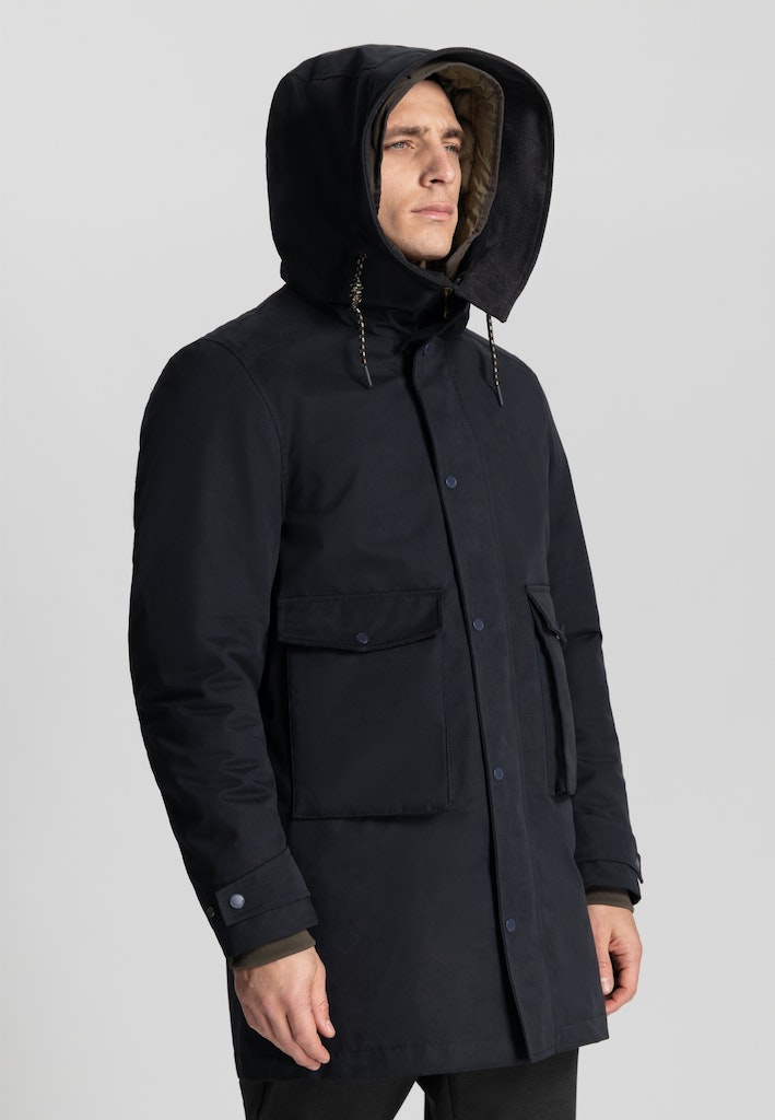 Dstrezzed Winterjack Zwart DS_Bold 3-in-1 Parka 101424/999