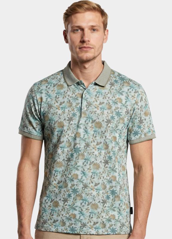 Bos Polo heren Groen Simon 10-62/Green