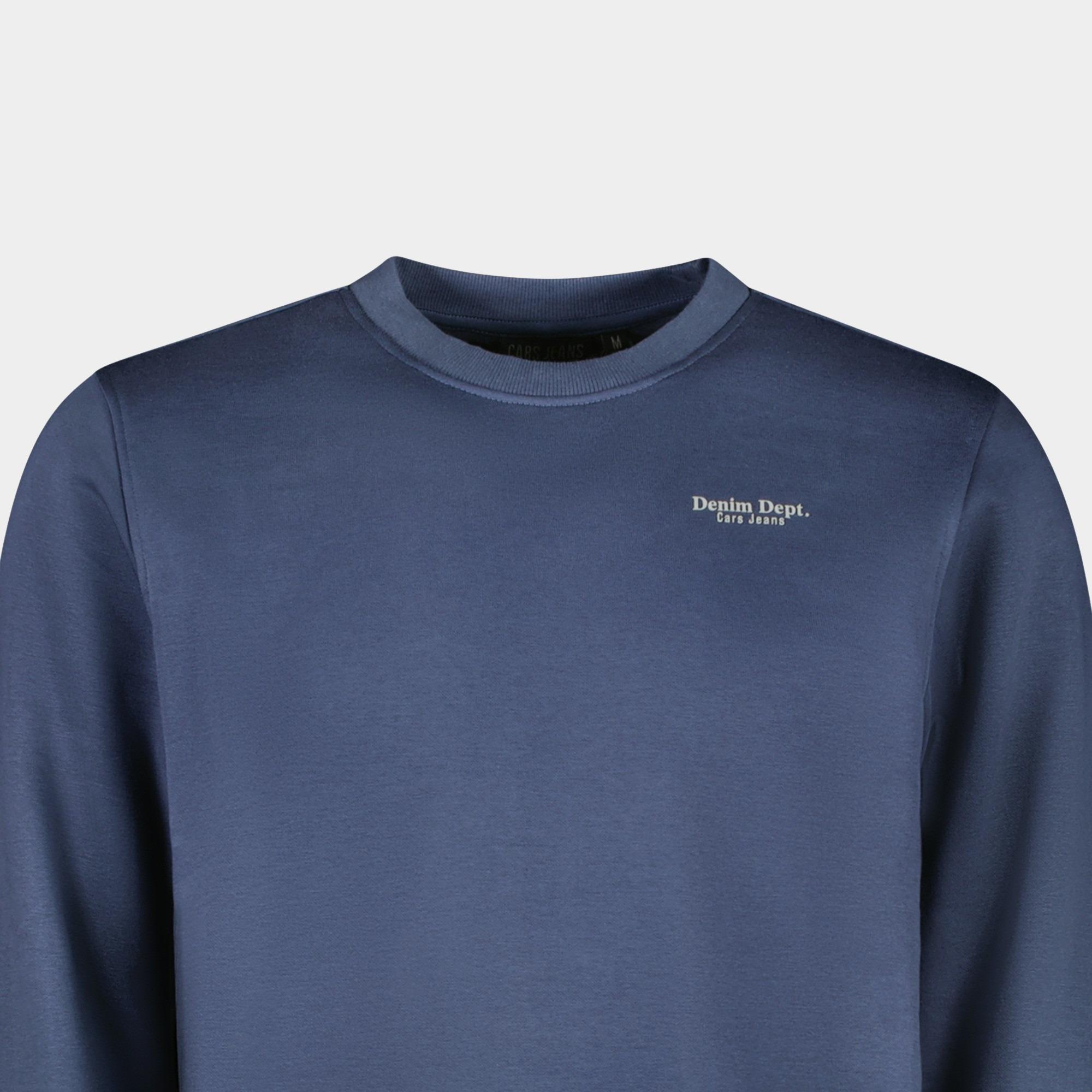 Cars Jeans Sweater Blauw Byto 62265/12