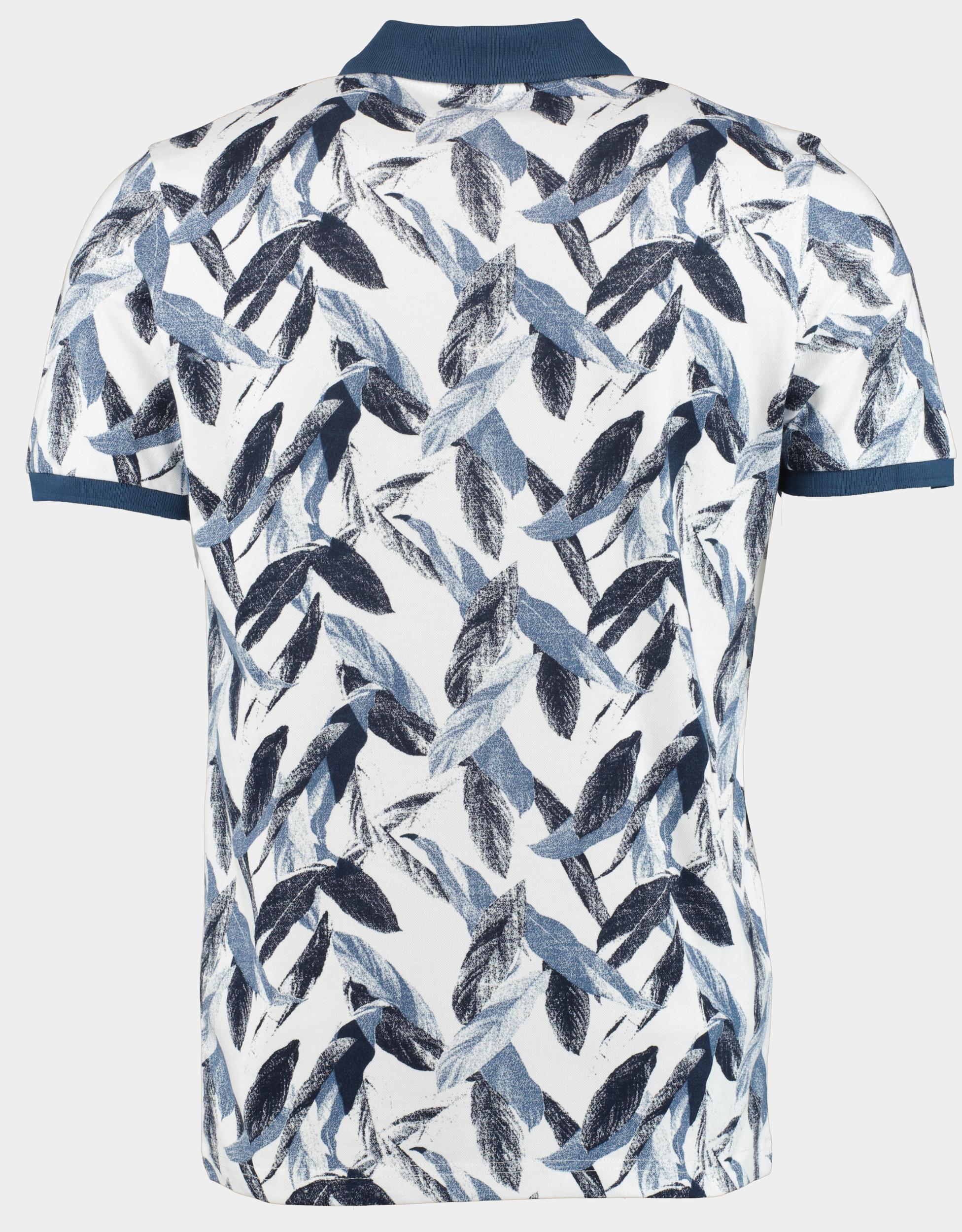 Ray Mons Life Polo korte mouw Blauw  R10610/Marin