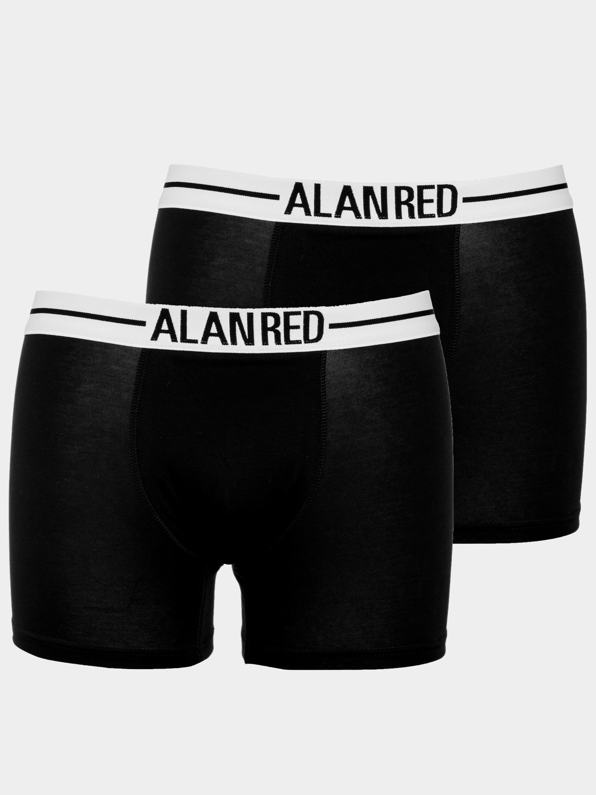 Alan Red Boxer Zwart Lasting Boxershorts 7001.2/99