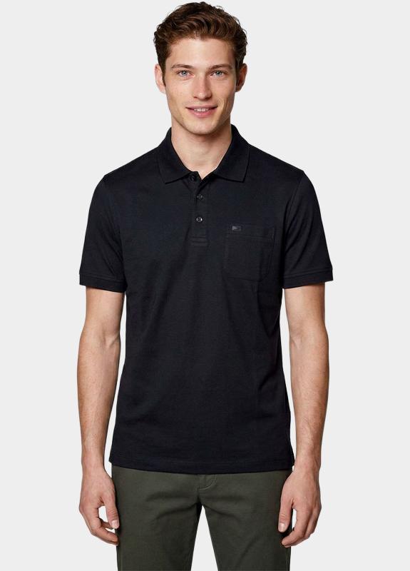 Commander flag Polo heren Zwart  214008349/901