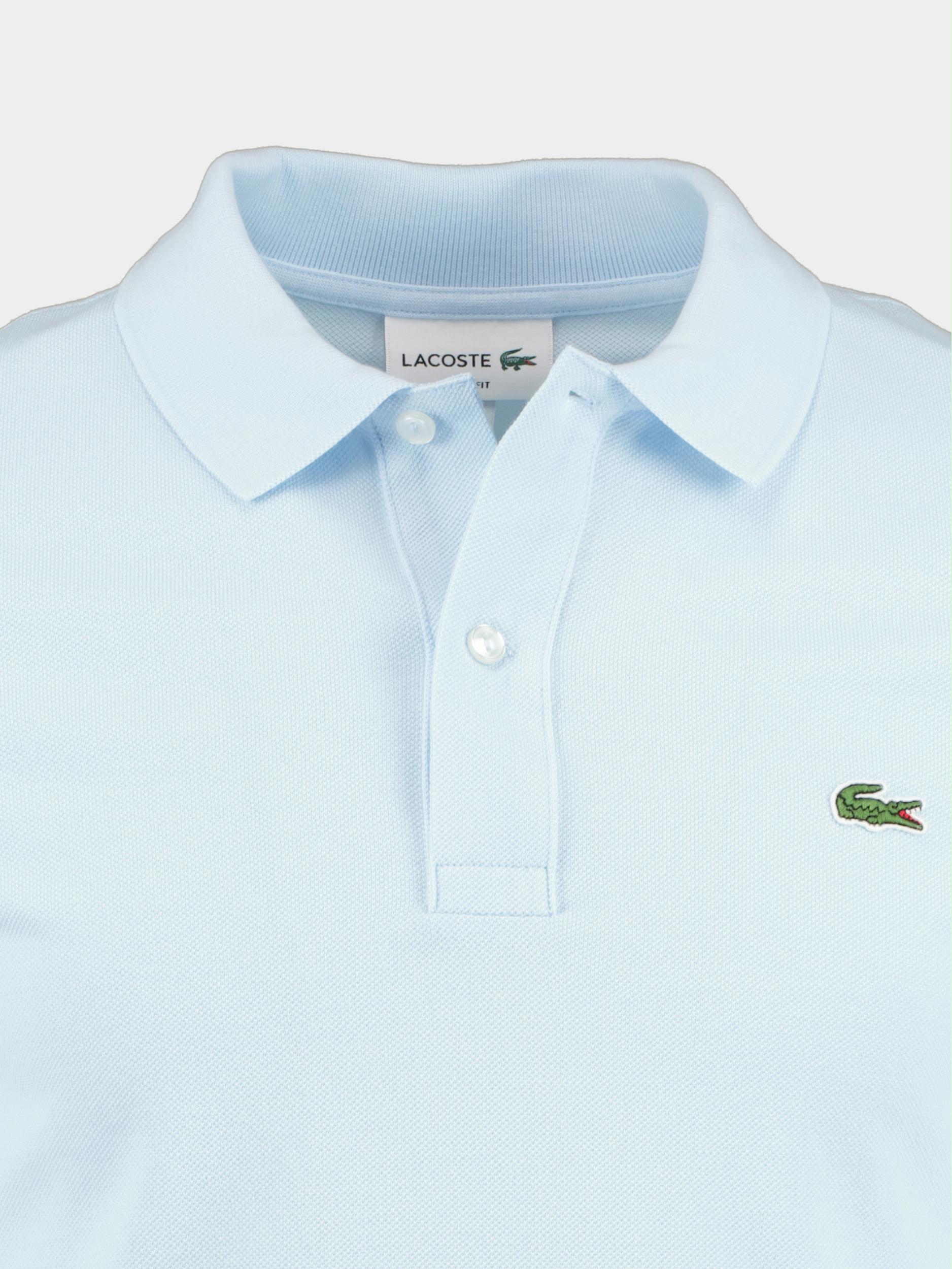 Lacoste Polo korte mouw Blauw slim fit PH4012/T01