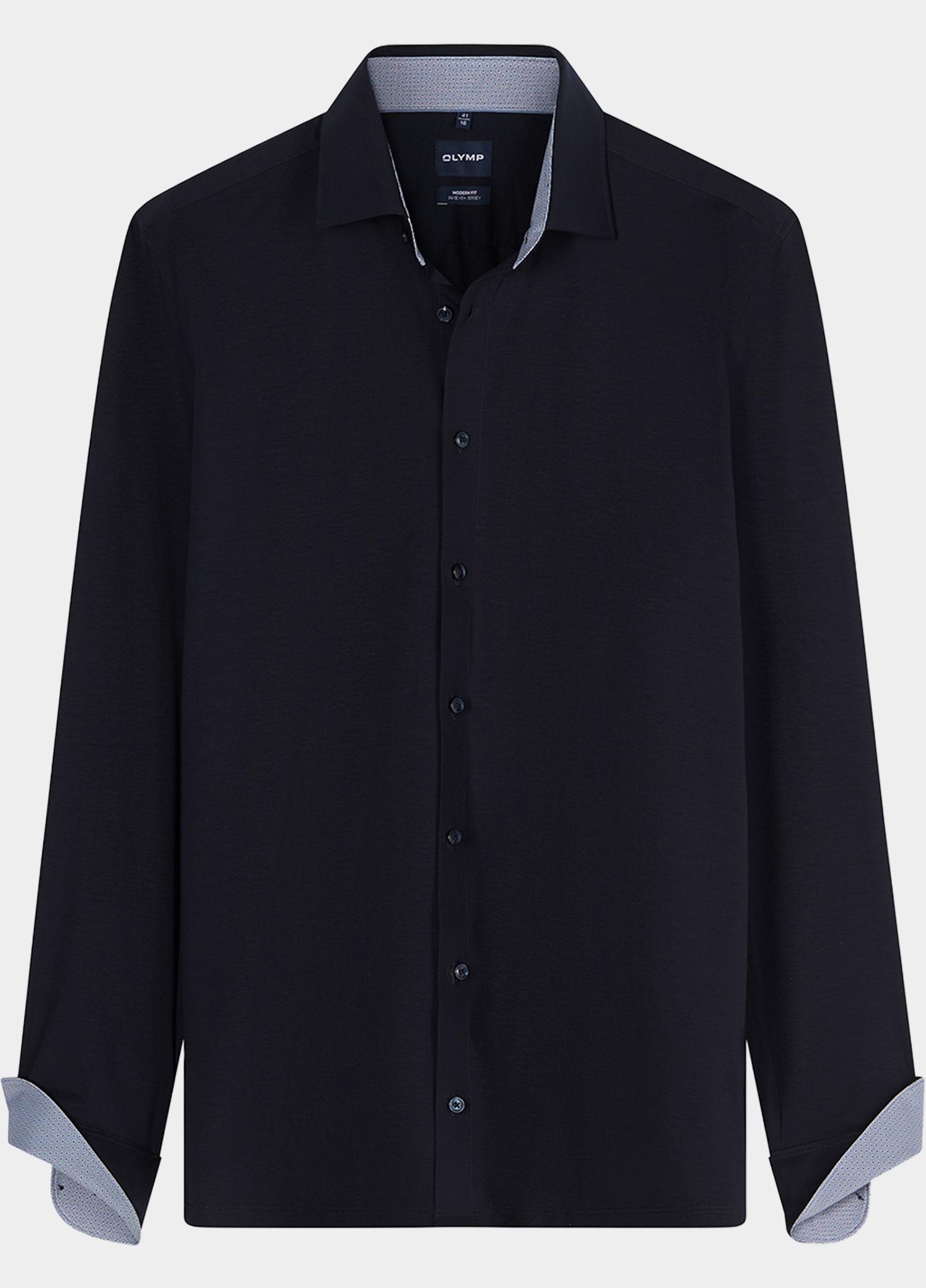 Olymp Zakelijk overhemd heren Blauw OLYMP Luxor 123324/18