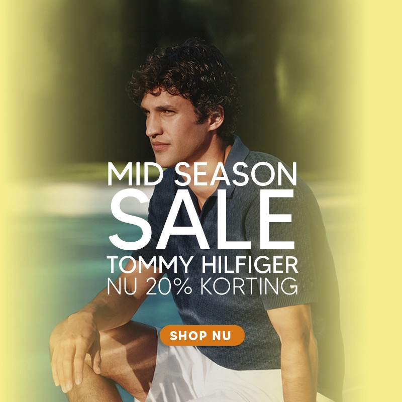 Mid Season Sale – Tommy Hilfiger, nu 20% korting. Shop nu.