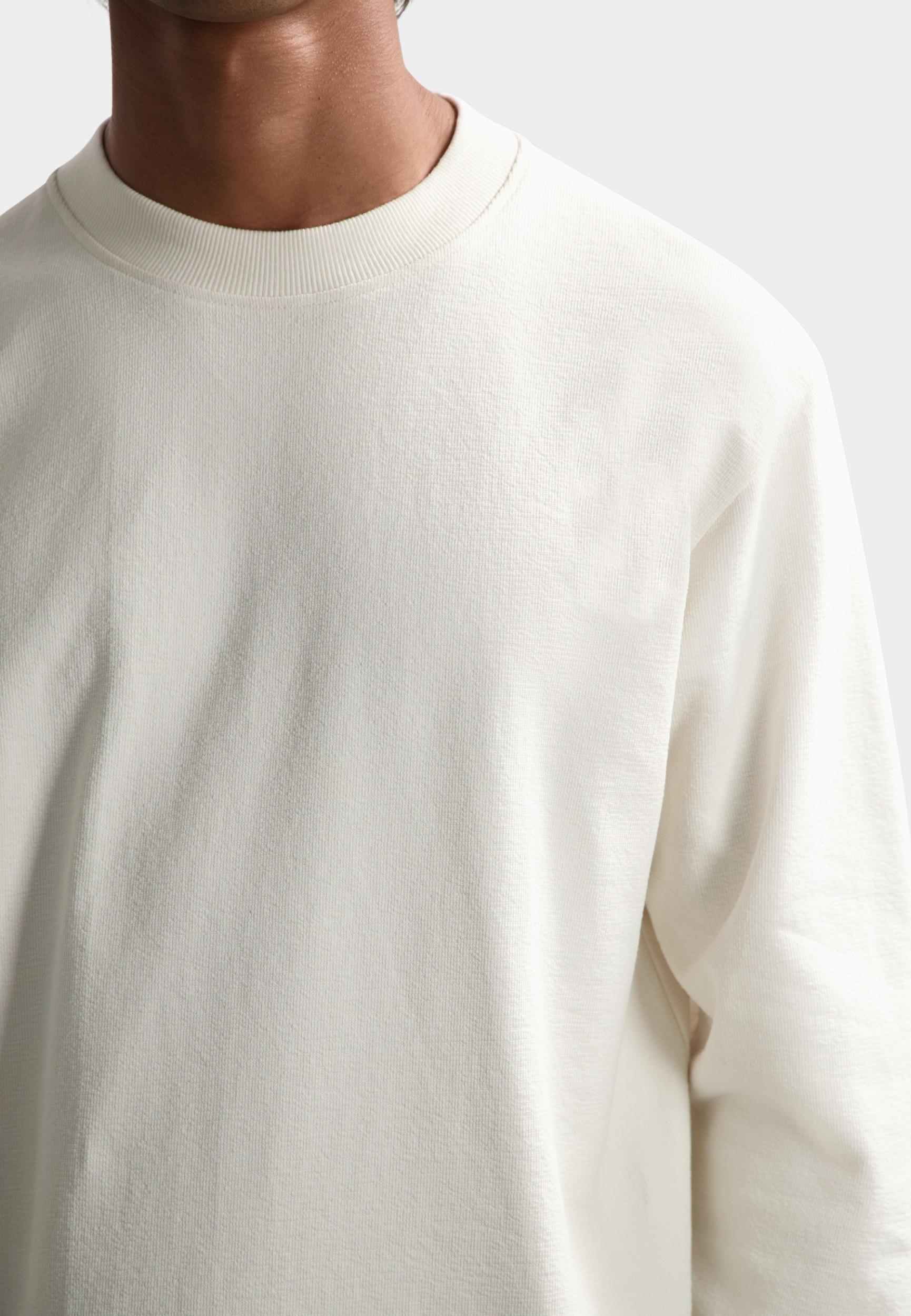 Dstrezzed Pullover Wit Lasse Crewneck 221080/102