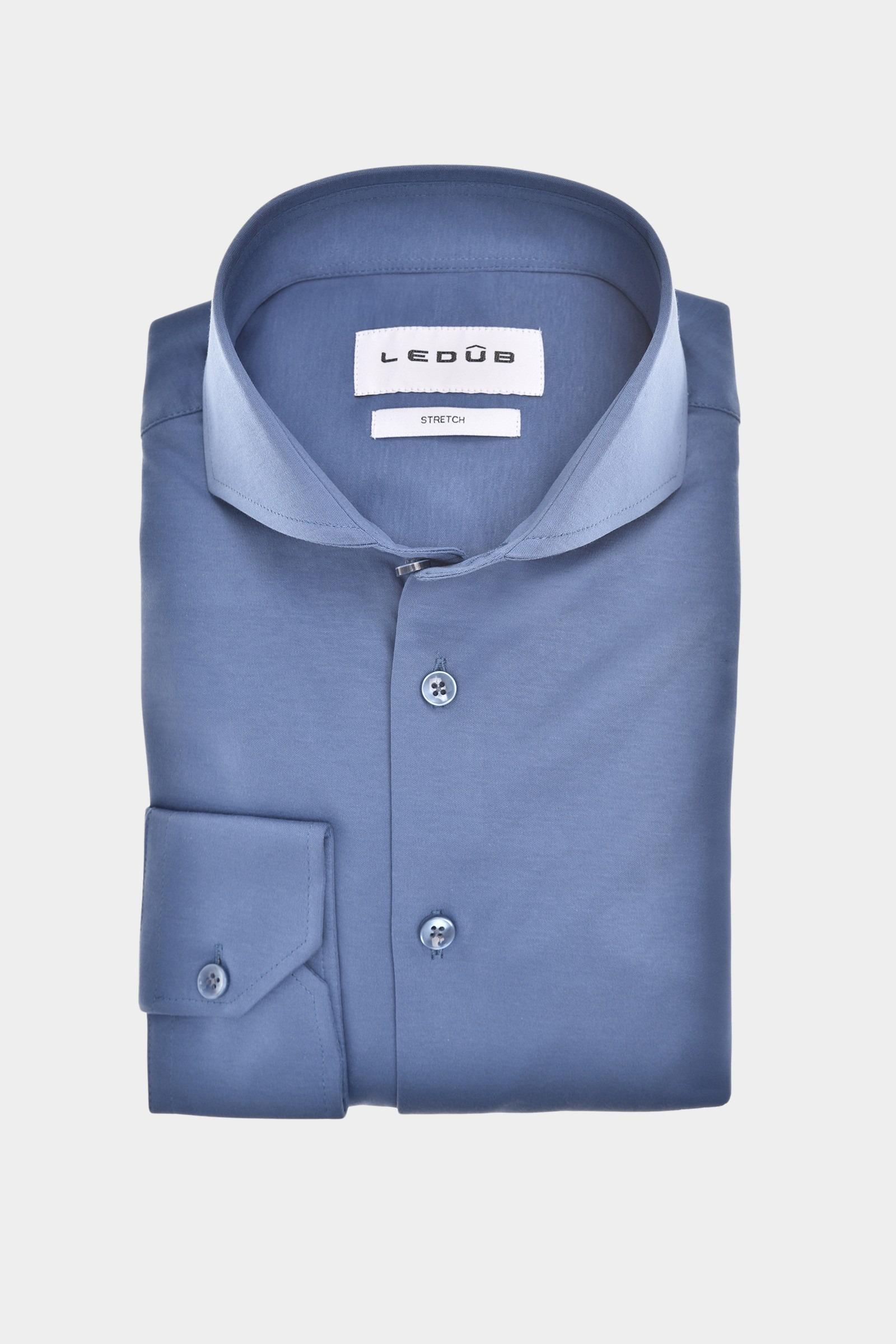 Ledub Business hemd lange mouw Blauw SF5 0143230/165-000-000