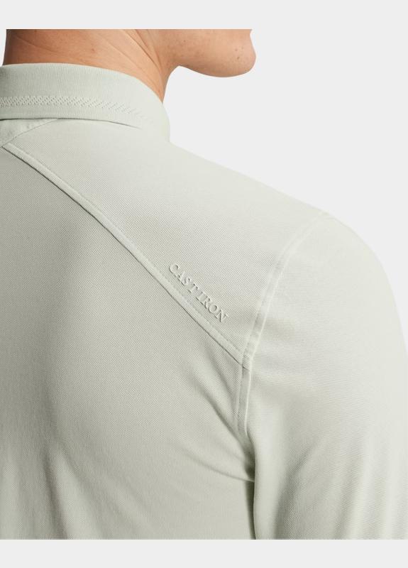 Cast Iron Polo korte mouw Blauw Short sleeve polo slim fit fi CPSS2605894/5011