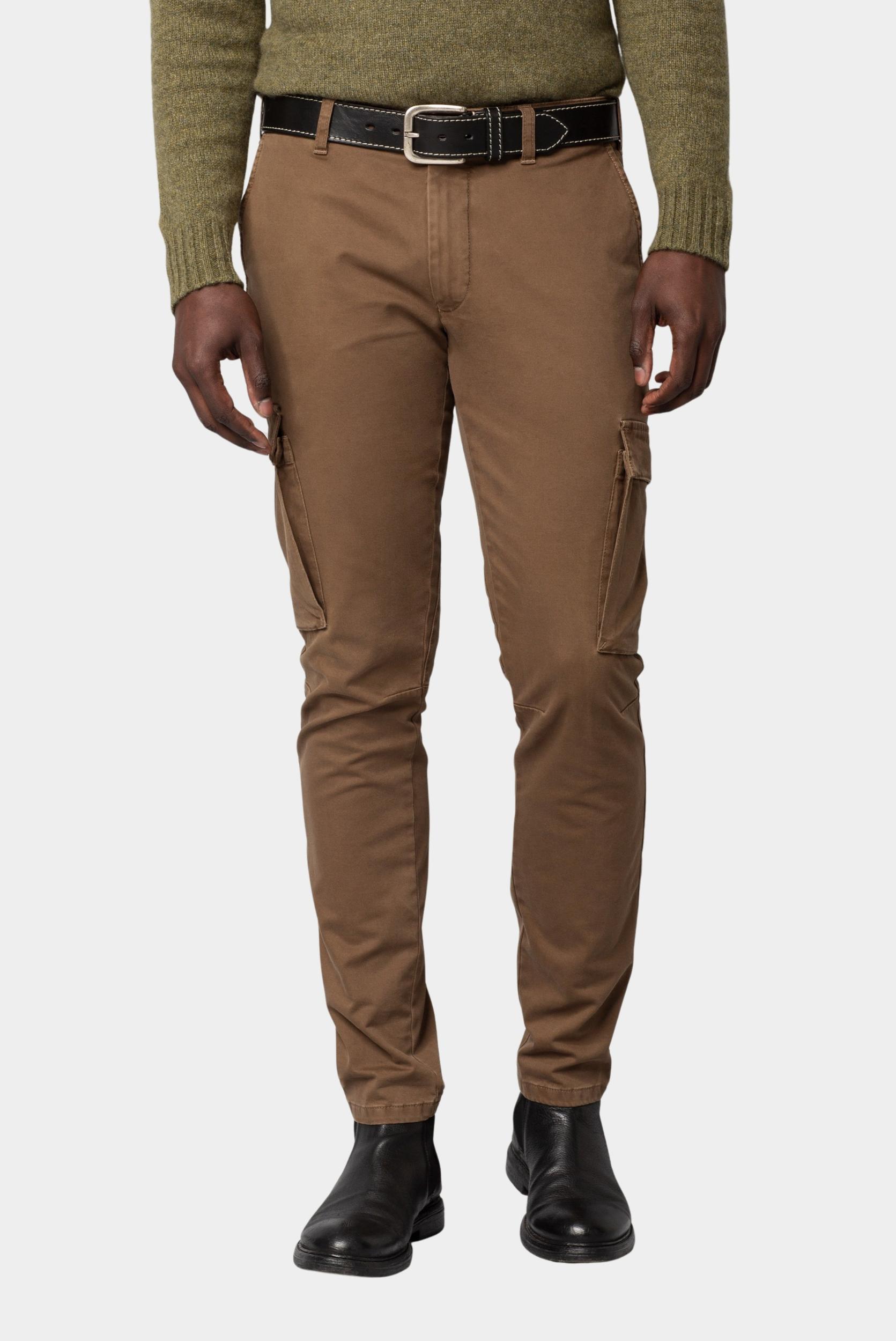 Meyer Katoenen Broek Bruin CARGO Art.9-6172 3679617200/44