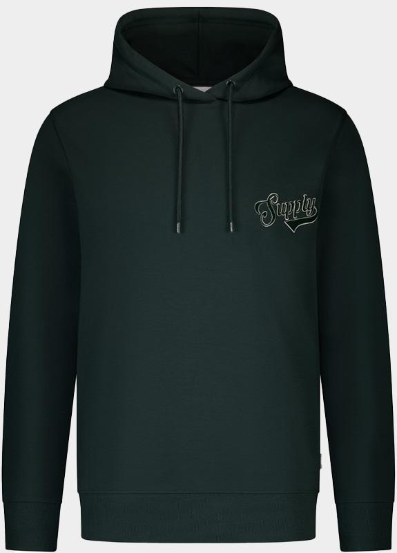Supply & Co. Hoodie Groen Holden Hoody 25312HO70/318 seaweed