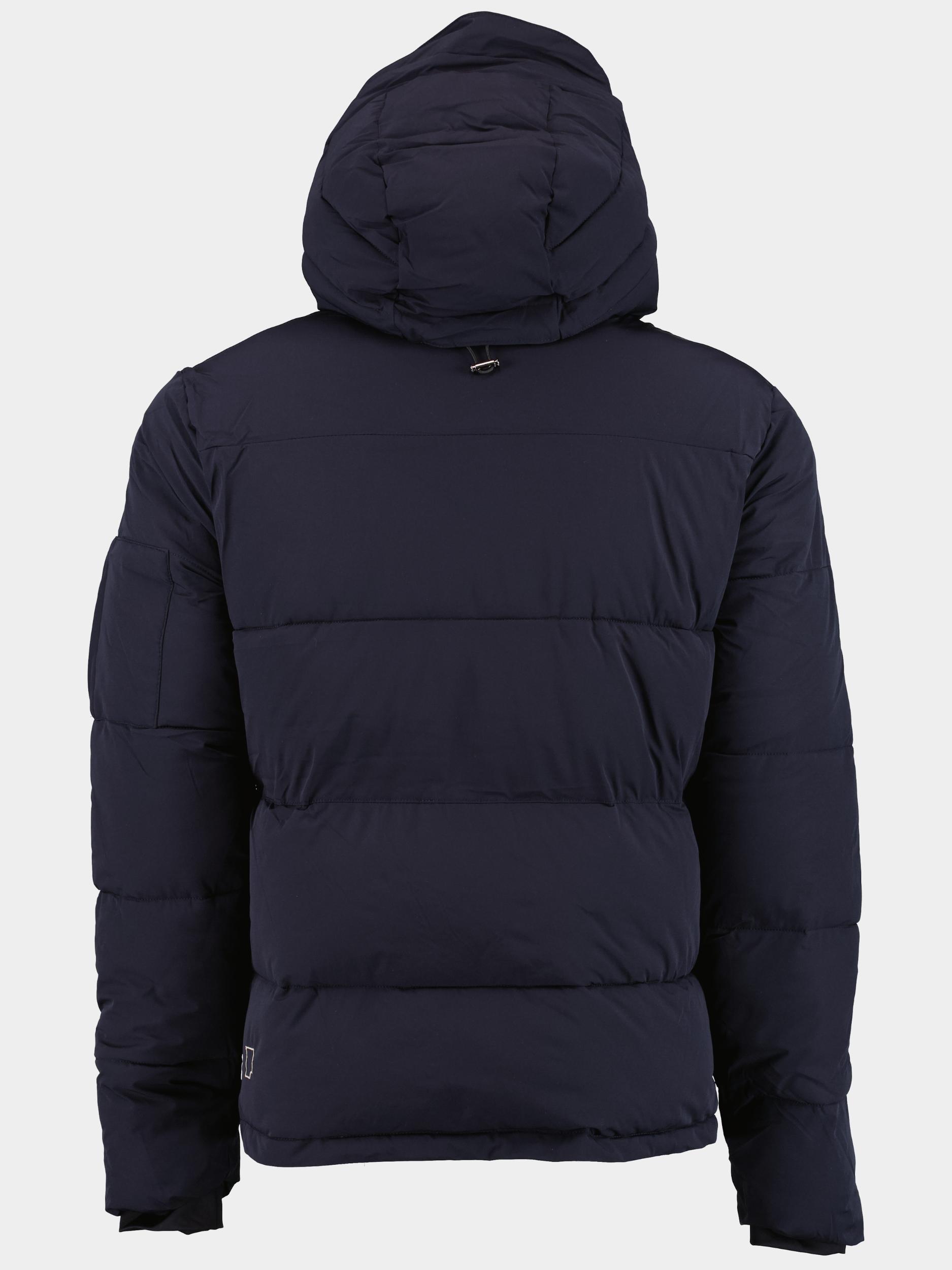 Born With Appetite Winterjack Blauw Sea Puffer Jacket 23301SE13/290