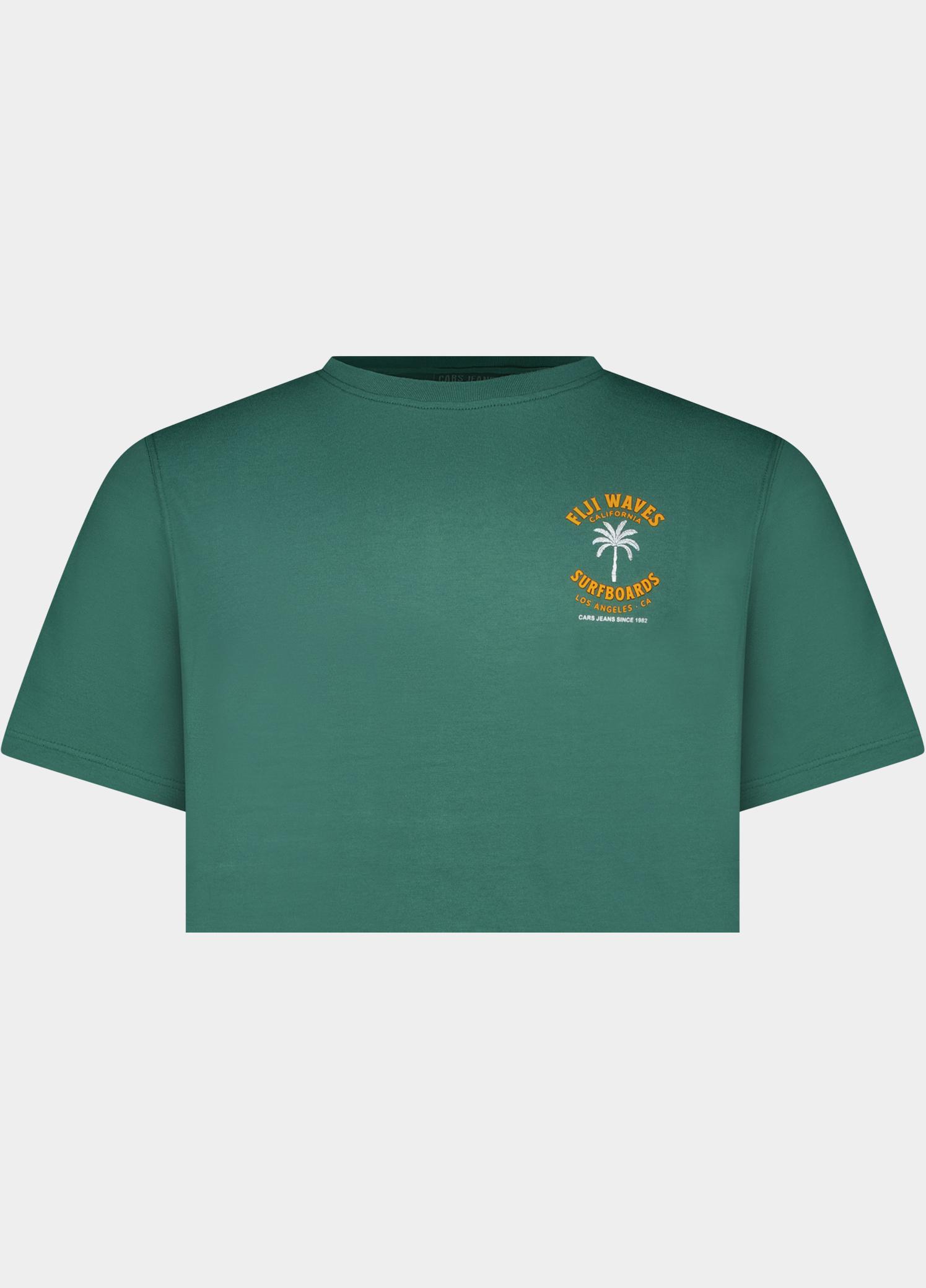 Cars Jeans T-shirt heren Groen Froso 43552/46