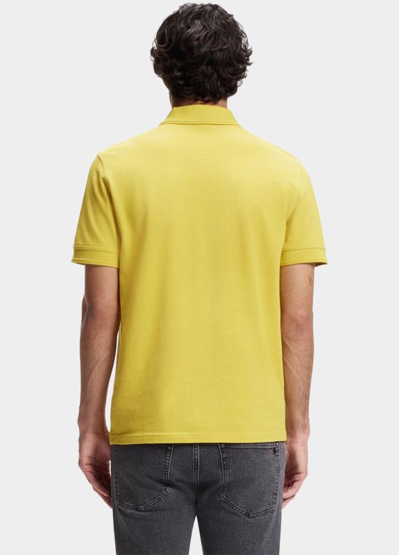 BOSS Orange Polo heren Geel Prime 10256692 01 50507813/721