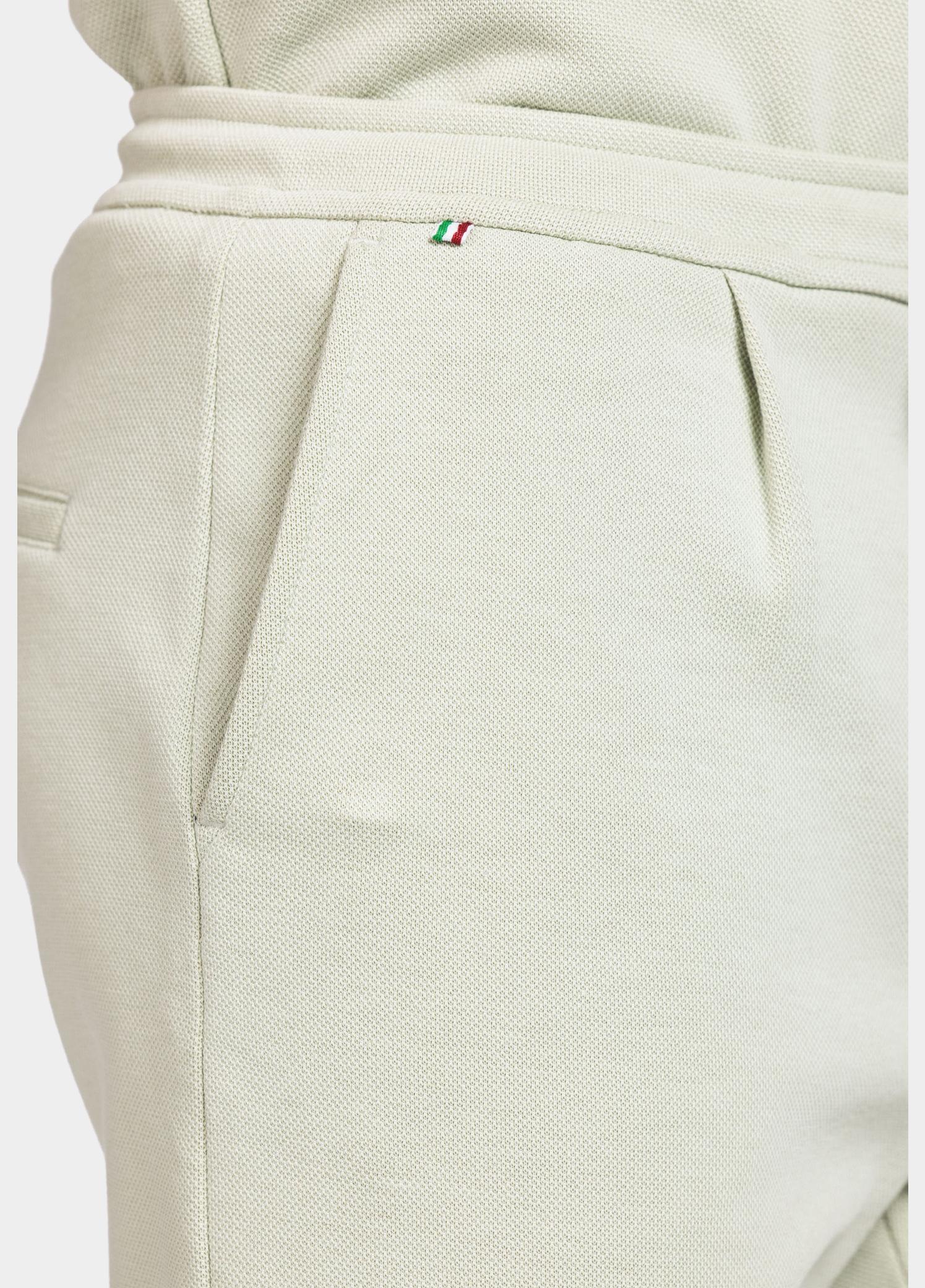 Giordano Korte Broek heren Groen Salina elastic short Double f 511121/70