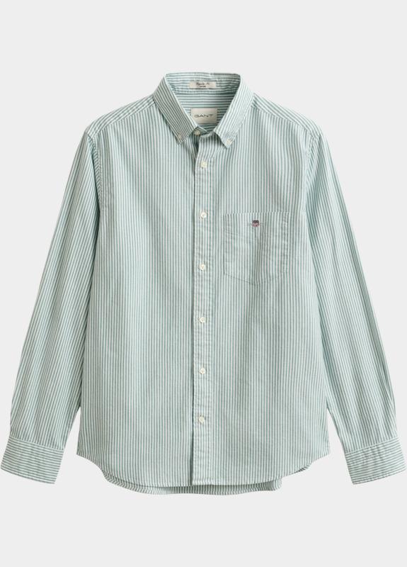 Gant Overhemd heren Groen Klassiek Oxford-overoverhemd 3000230/376