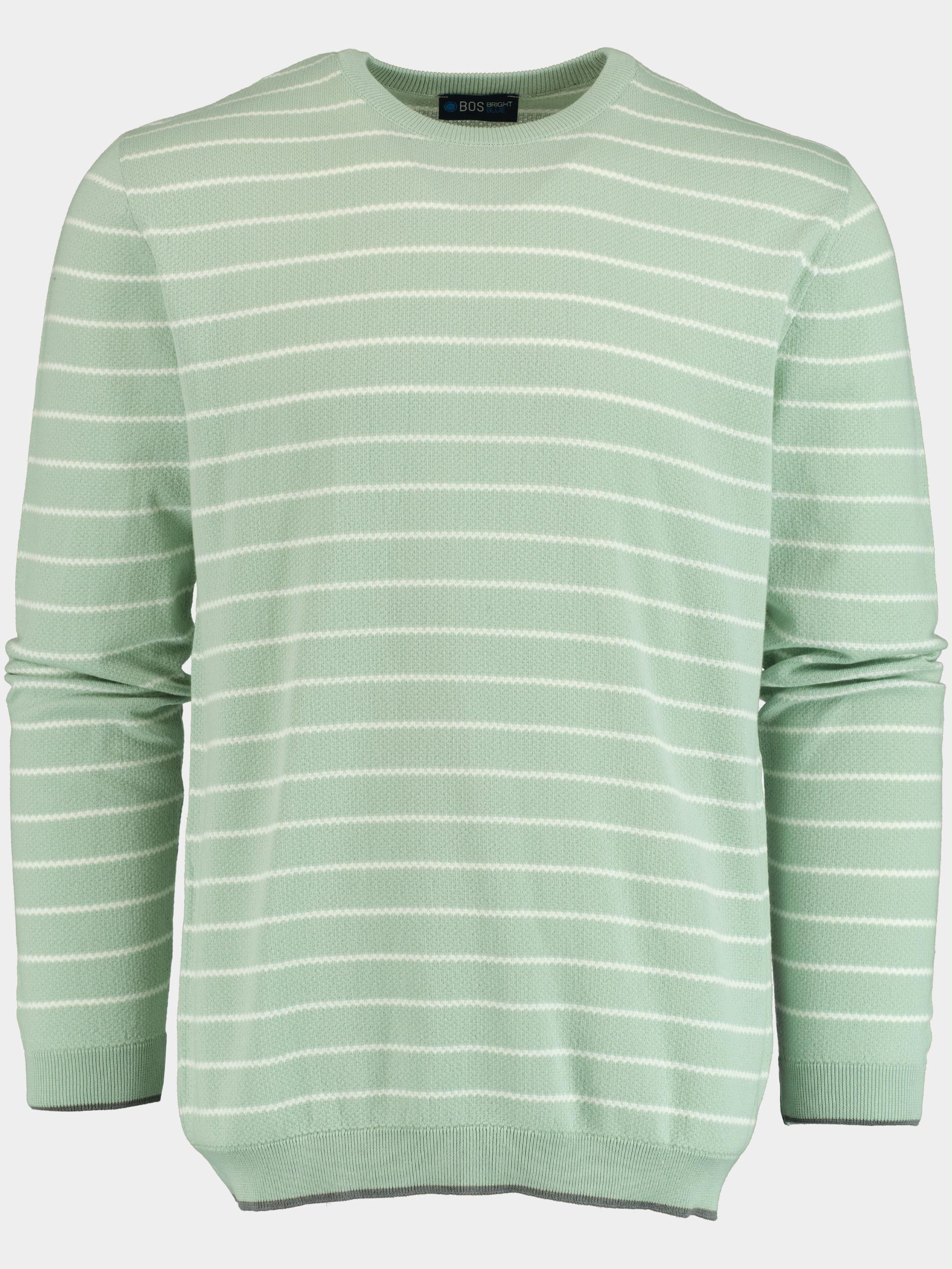 Bos Bright Blue Pullover Groen  801641/09-Deniz Köpügü