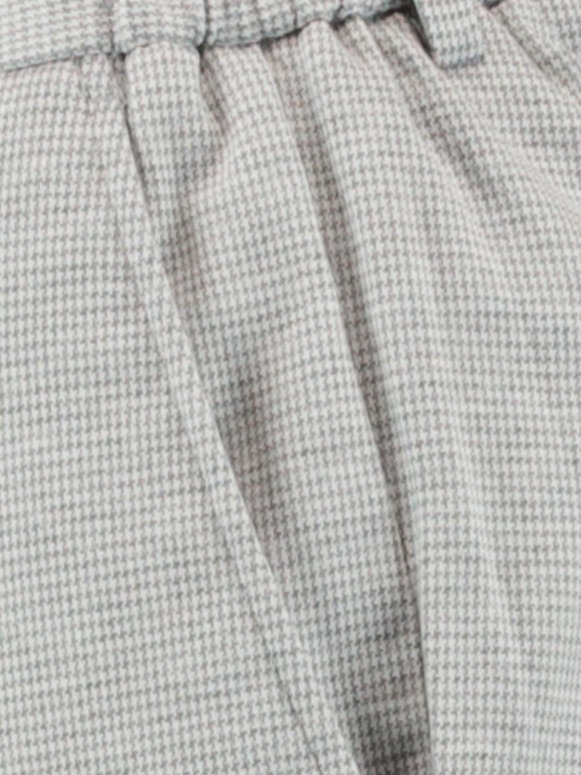 Born With Appetite Wollen Pantalon Grijs DAS drawstring trouser 24104DA36/920 mist