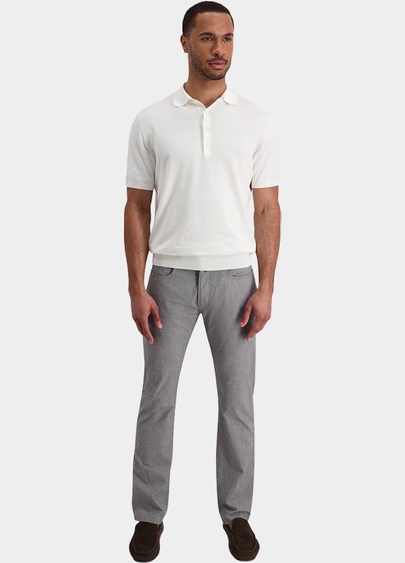 Pierre Cardin Katoenen 5-Pocket Grijs Lyon C3 34540.1081/8021