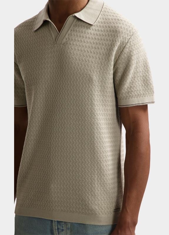 Dstrezzed Polo heren Beige DS_Noel Polo 421150/251