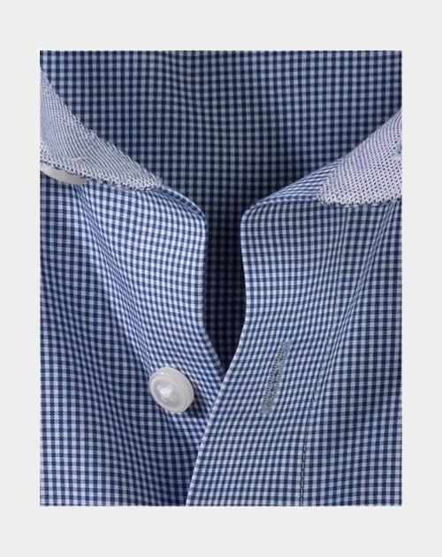 Olymp Business hemd lange mouw Blauw 3390/64 Hemden 339064/19