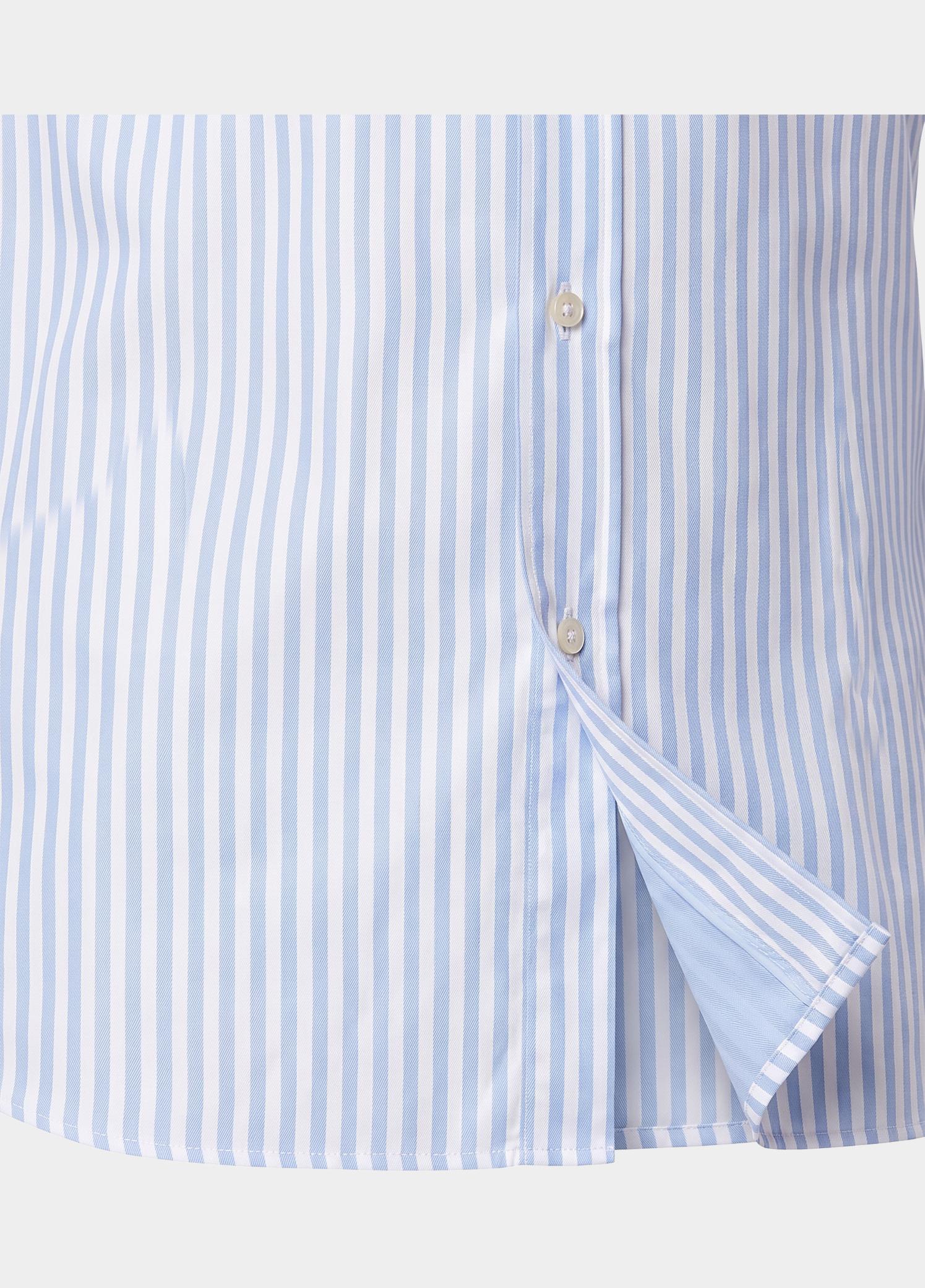 Profuomo Zakelijk overhemd heren Blauw  PPWH30028/B