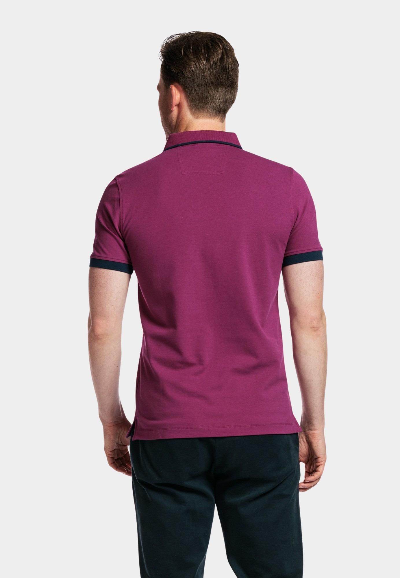 Baileys Polo korte mouw Rood Poloshirt Pique 415284/45