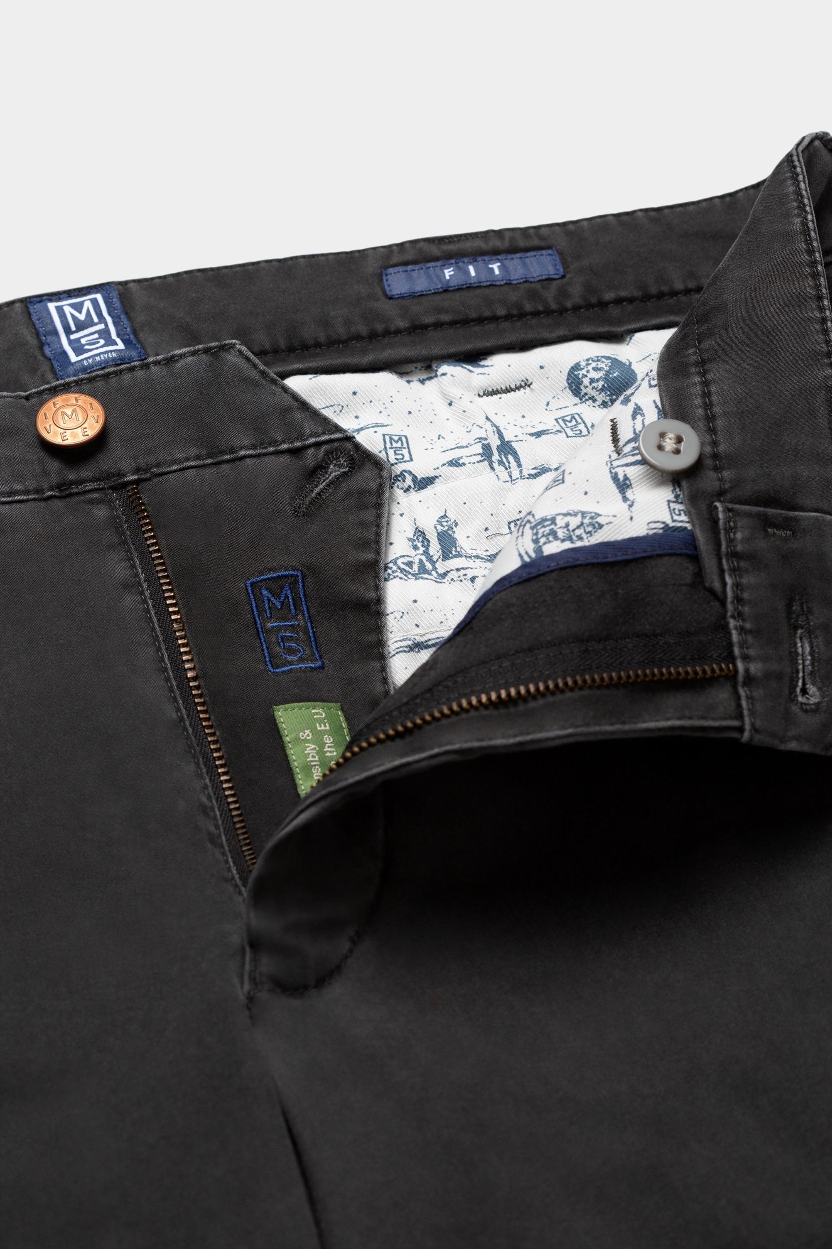 Meyer Katoenen Broek Grijs FIT Art.9-6106 3659610600/06