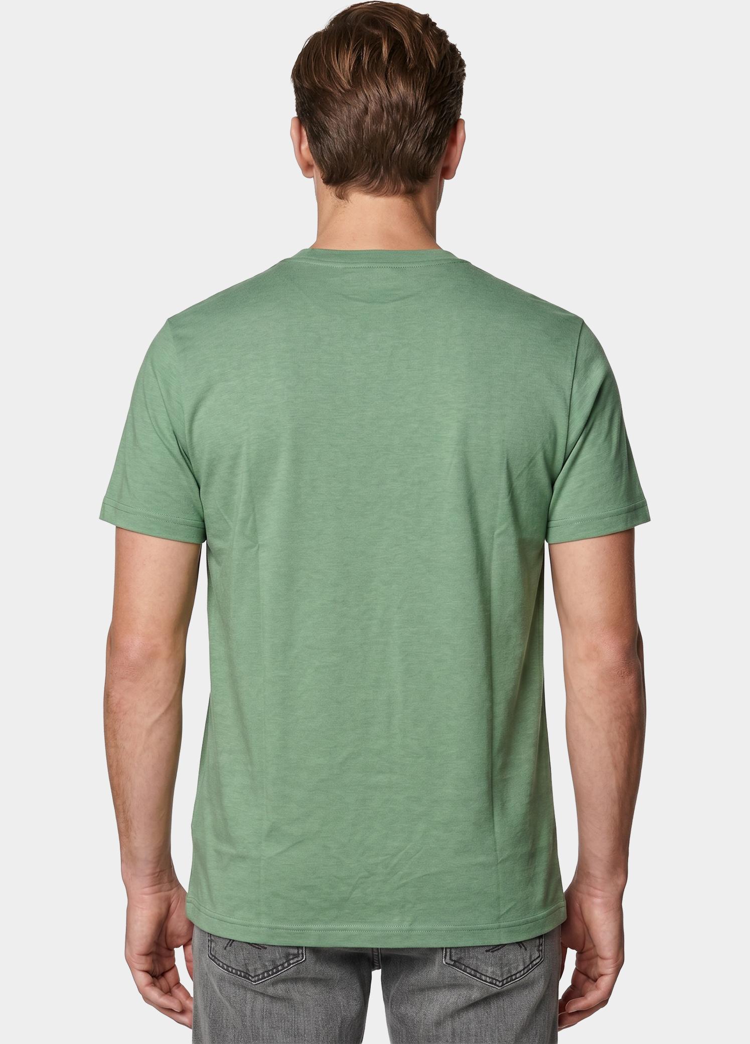 Scotland Blue T-shirt heren Groen Dynand T-shirt SPE25108DY42SB/343 surf side