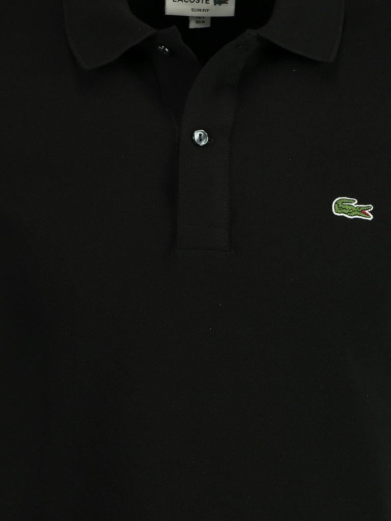 Lacoste Polo korte mouw Zwart slim fit PH4012/031