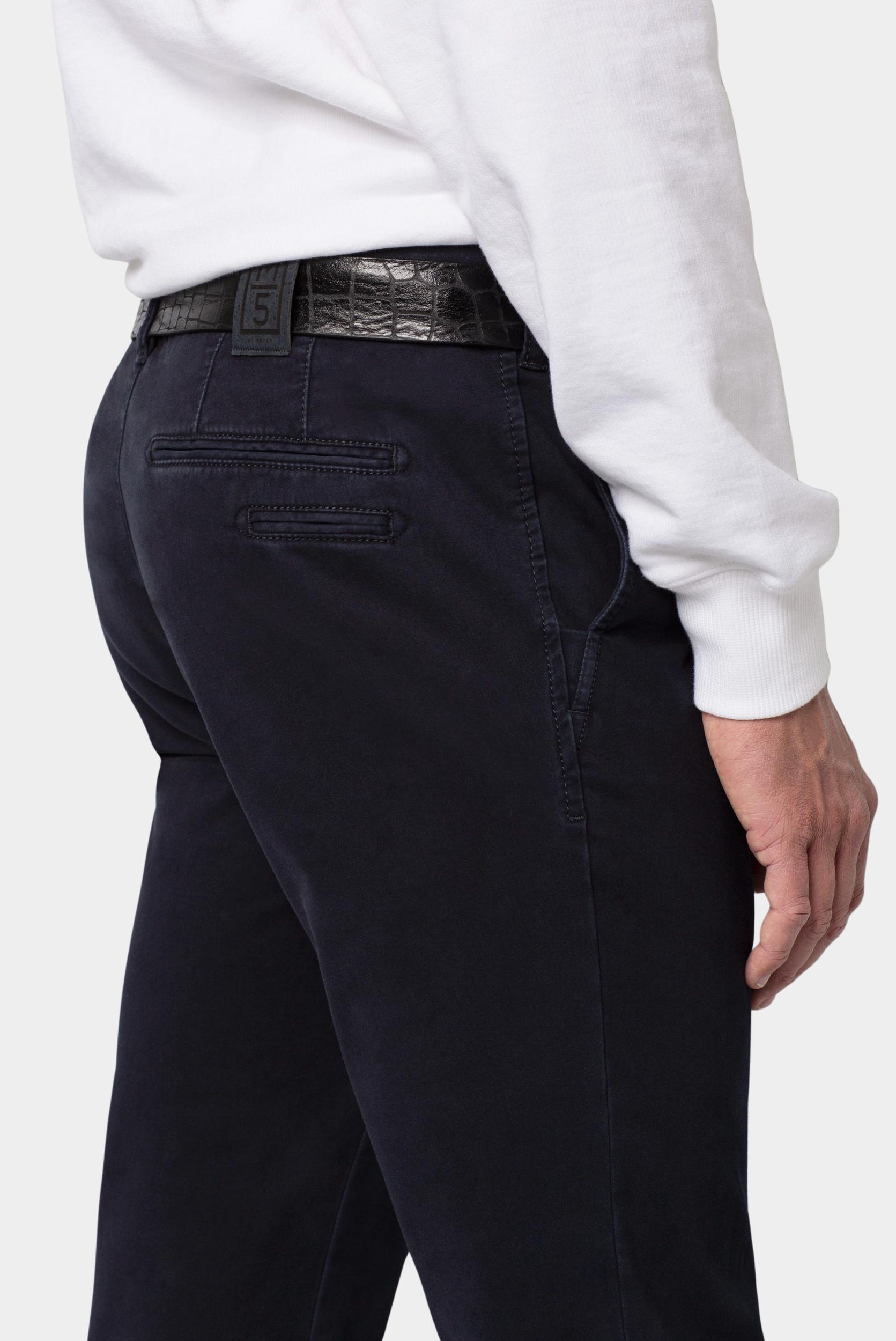 Meyer Katoenen Broek Blauw FIT Art.9-6106 3659610600/19