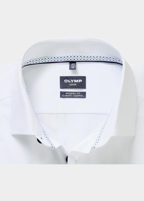 Olymp Business hemd lange mouw Wit 131614-Hemden 131614/00