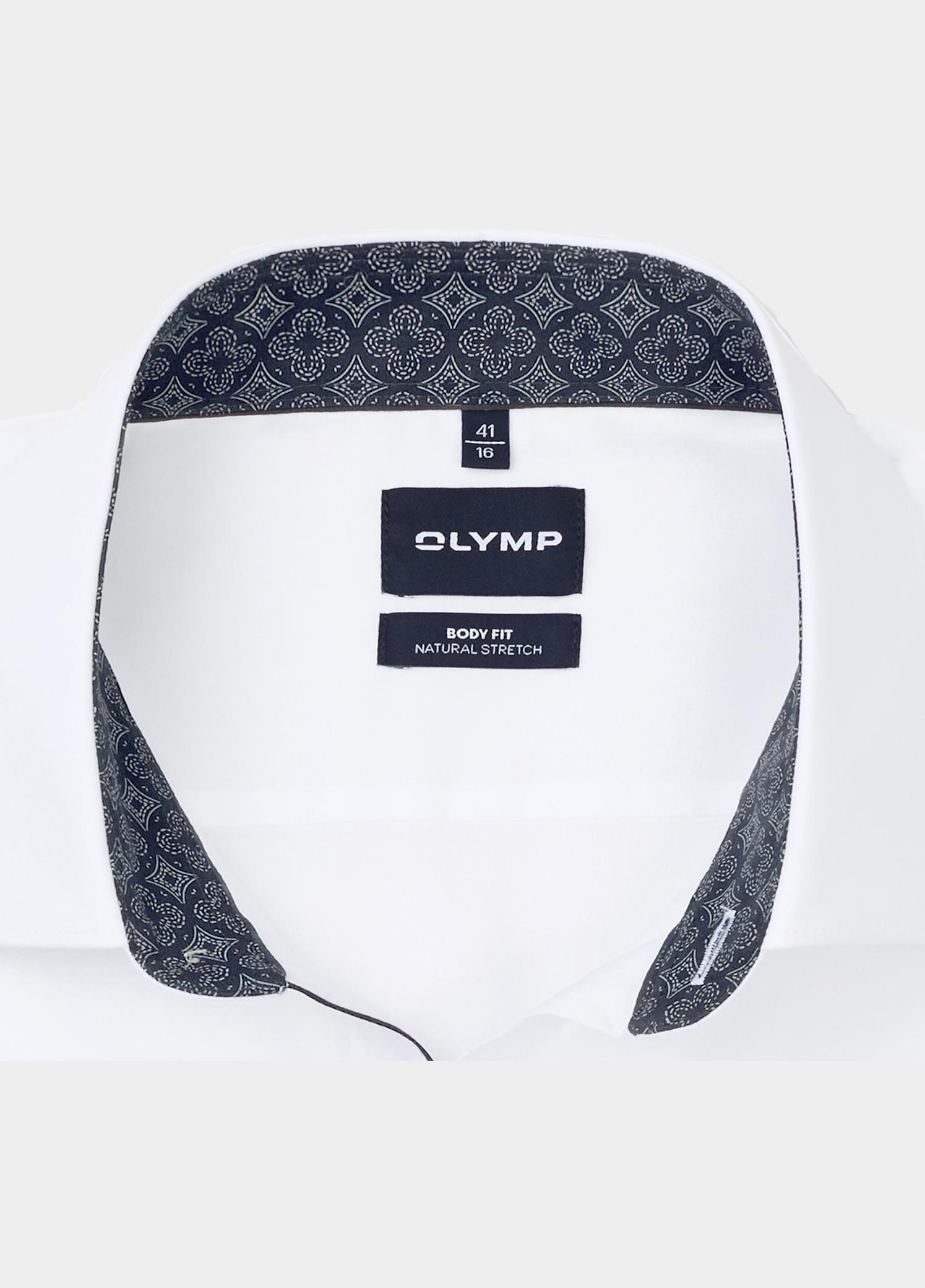 Olymp Zakelijk overhemd heren Wit OLYMP Level Five 205624/00
