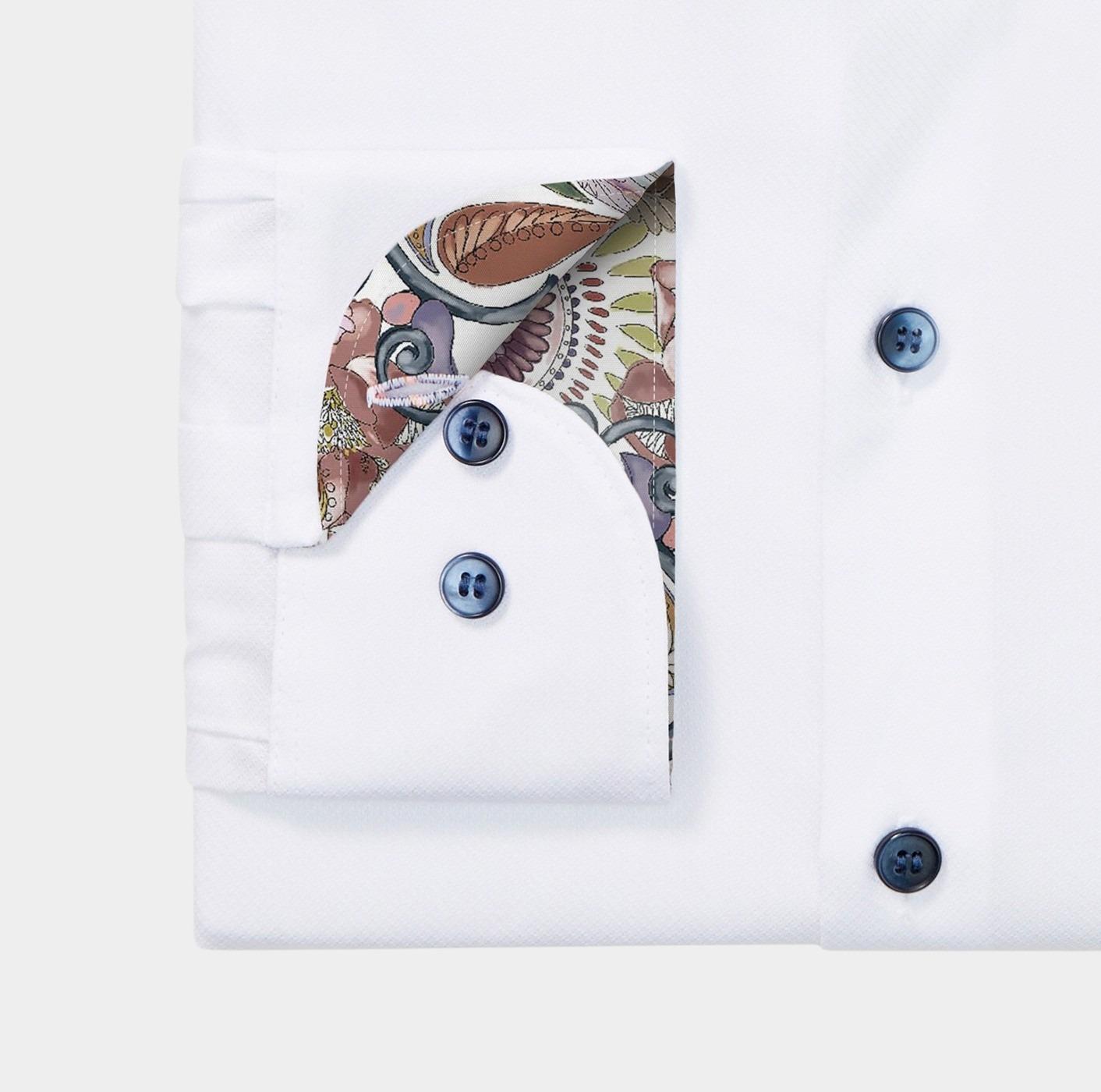 Olymp Overhemd extra lange mouw Wit Level Five 204089/00