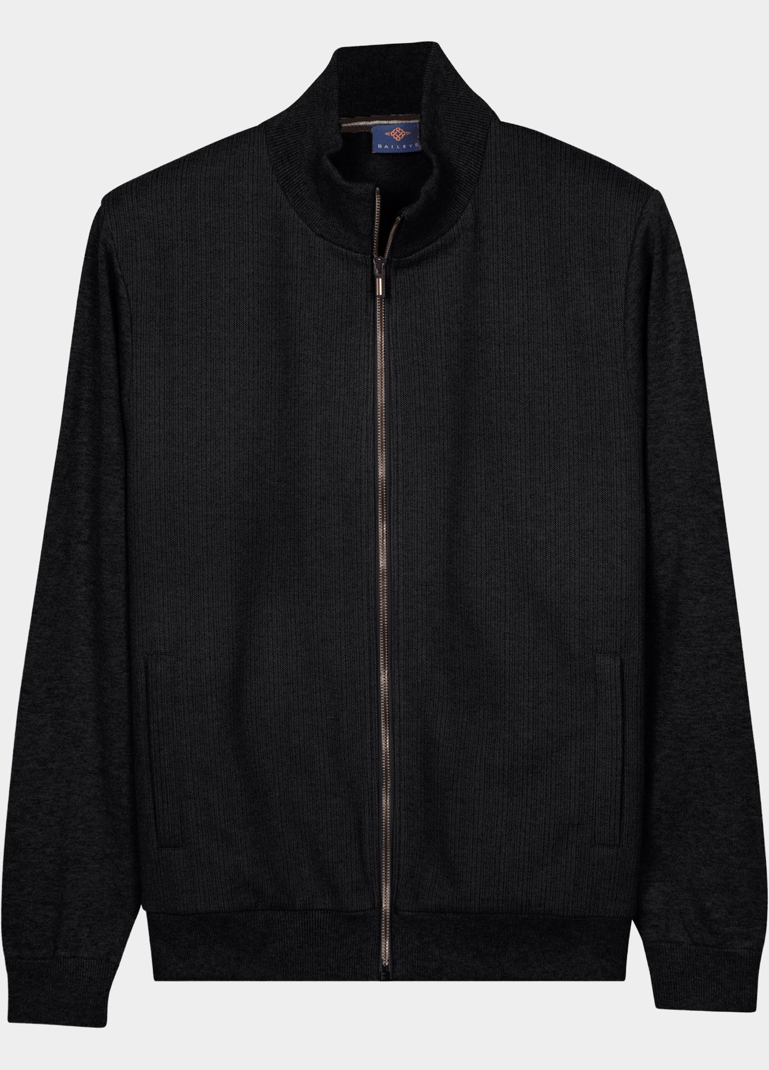 Baileys Vest heren Blauw Cardigan Zip  Front 622096/965