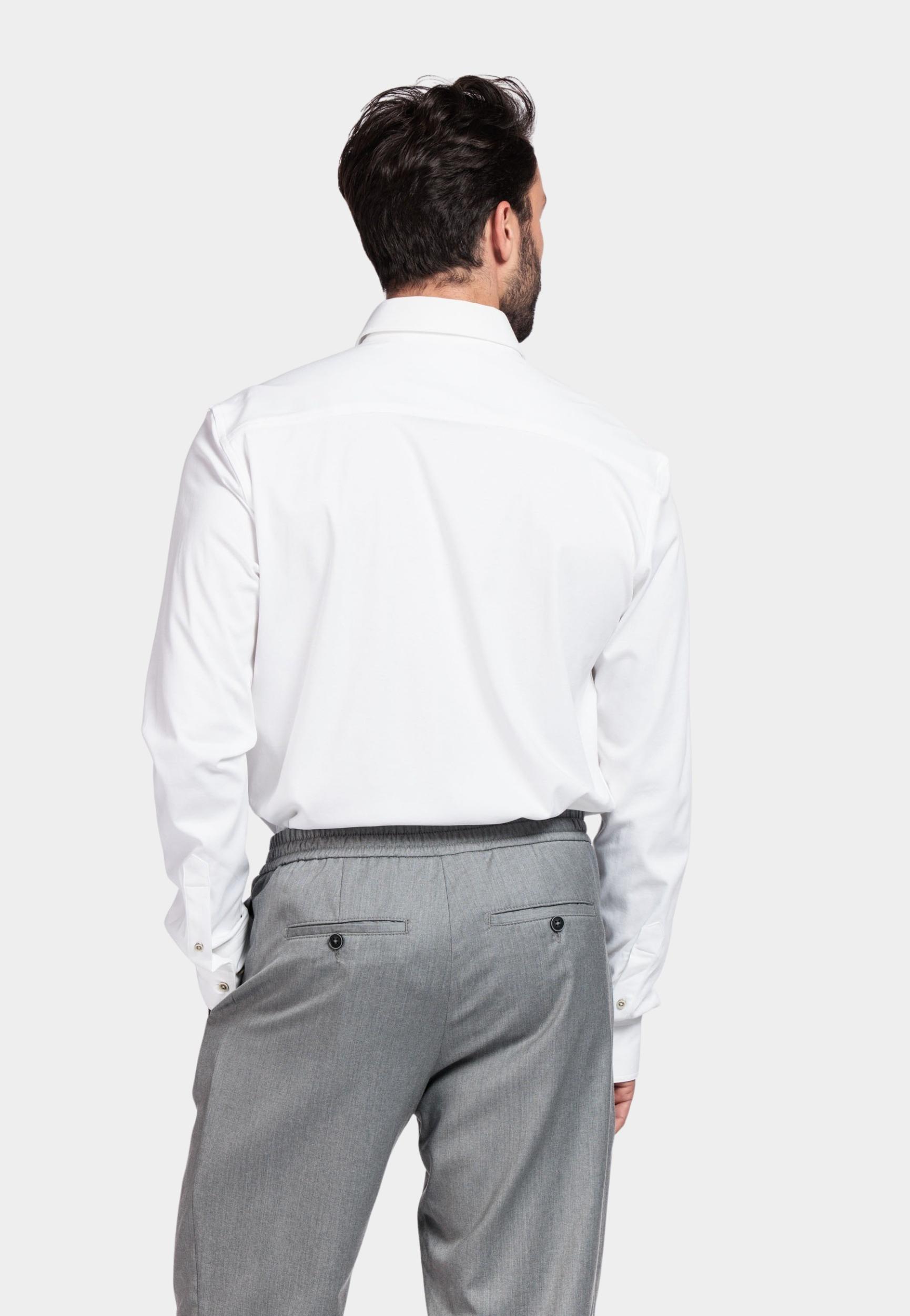 Giordano Casual hemd lange mouw Wit Ivy long sleeve button down J NOS7078/10