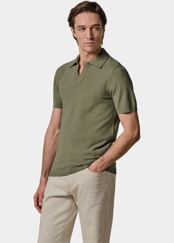 Profuomo Polo heren Groen  PPXD10023/C